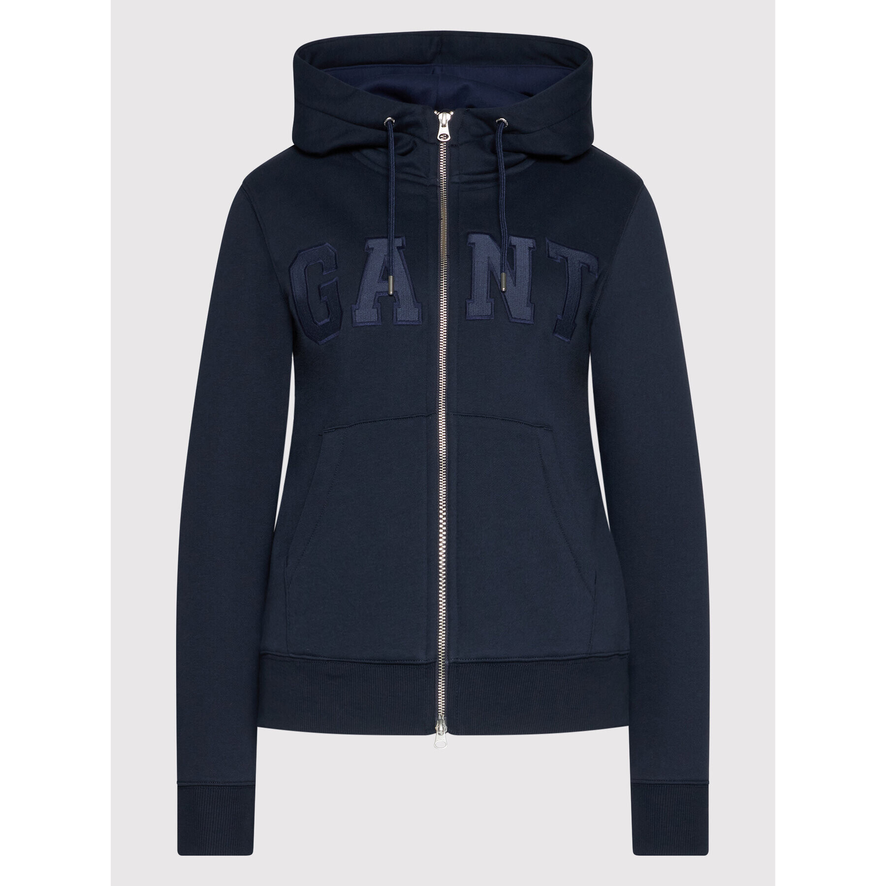 Gant Суитшърт Logo 4200643 Тъмносин Regular Fit - Pepit.bg