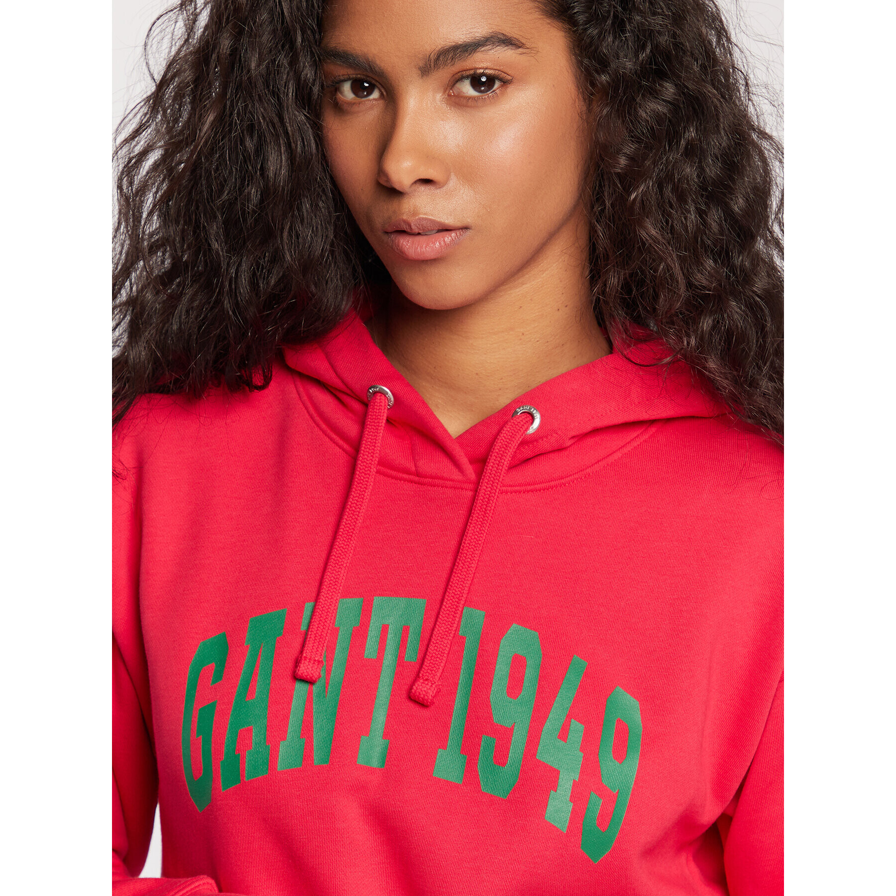 Gant Суитшърт Logo 4200661 Розов Regular Fit - Pepit.bg