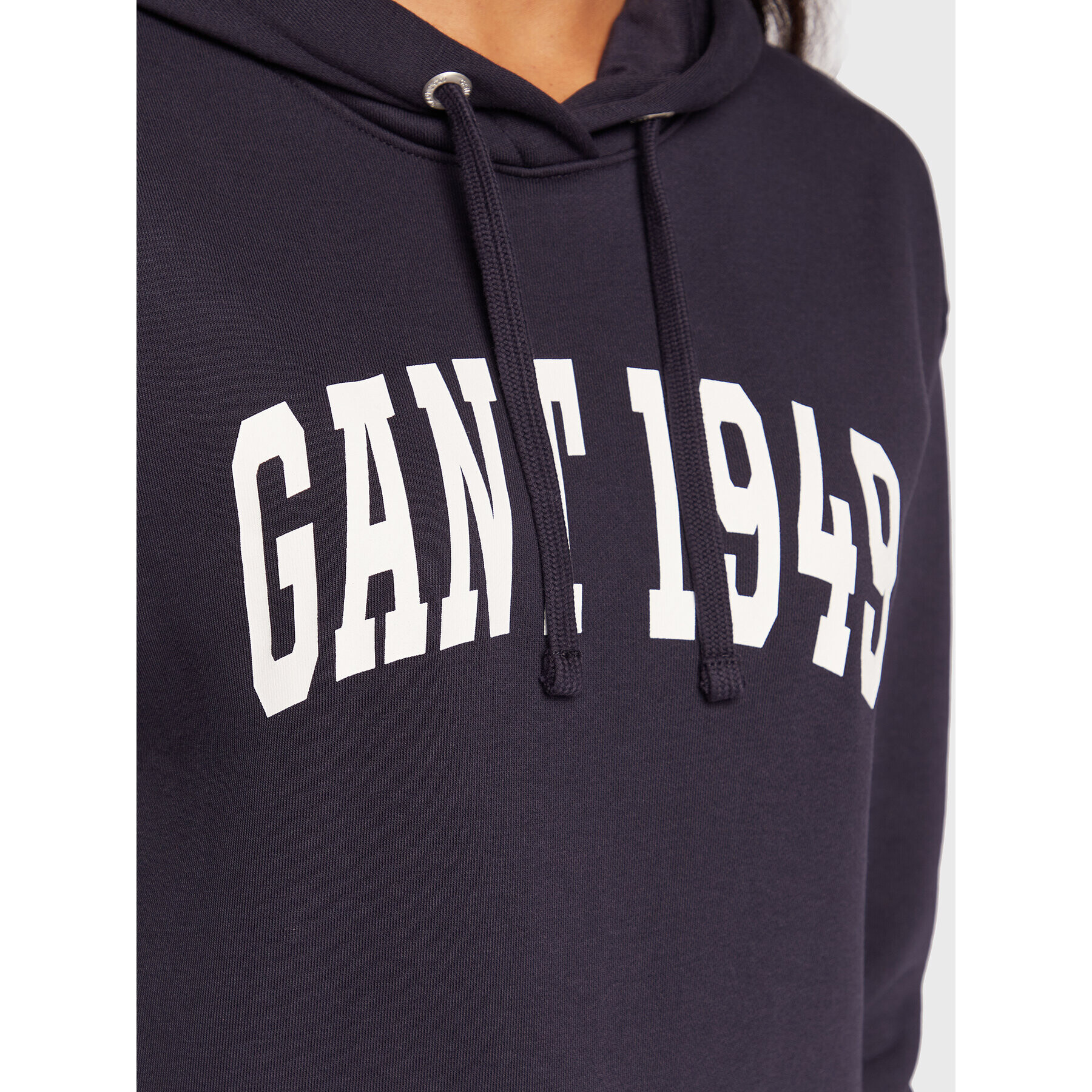 Gant Суитшърт Logo 4200661 Тъмносин Regular Fit - Pepit.bg