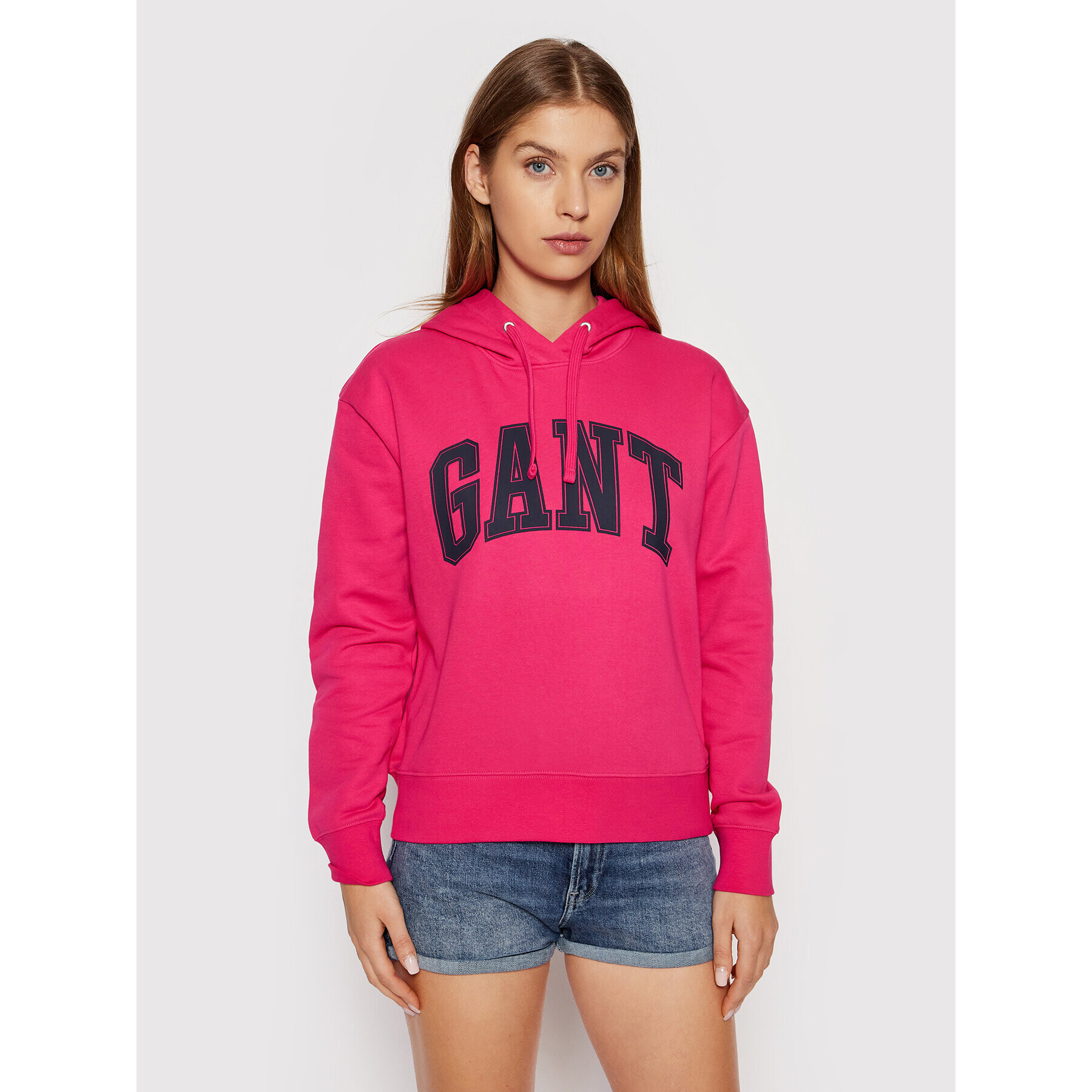 Gant Суитшърт Md. Fall 4200635 Розов Regular Fit - Pepit.bg