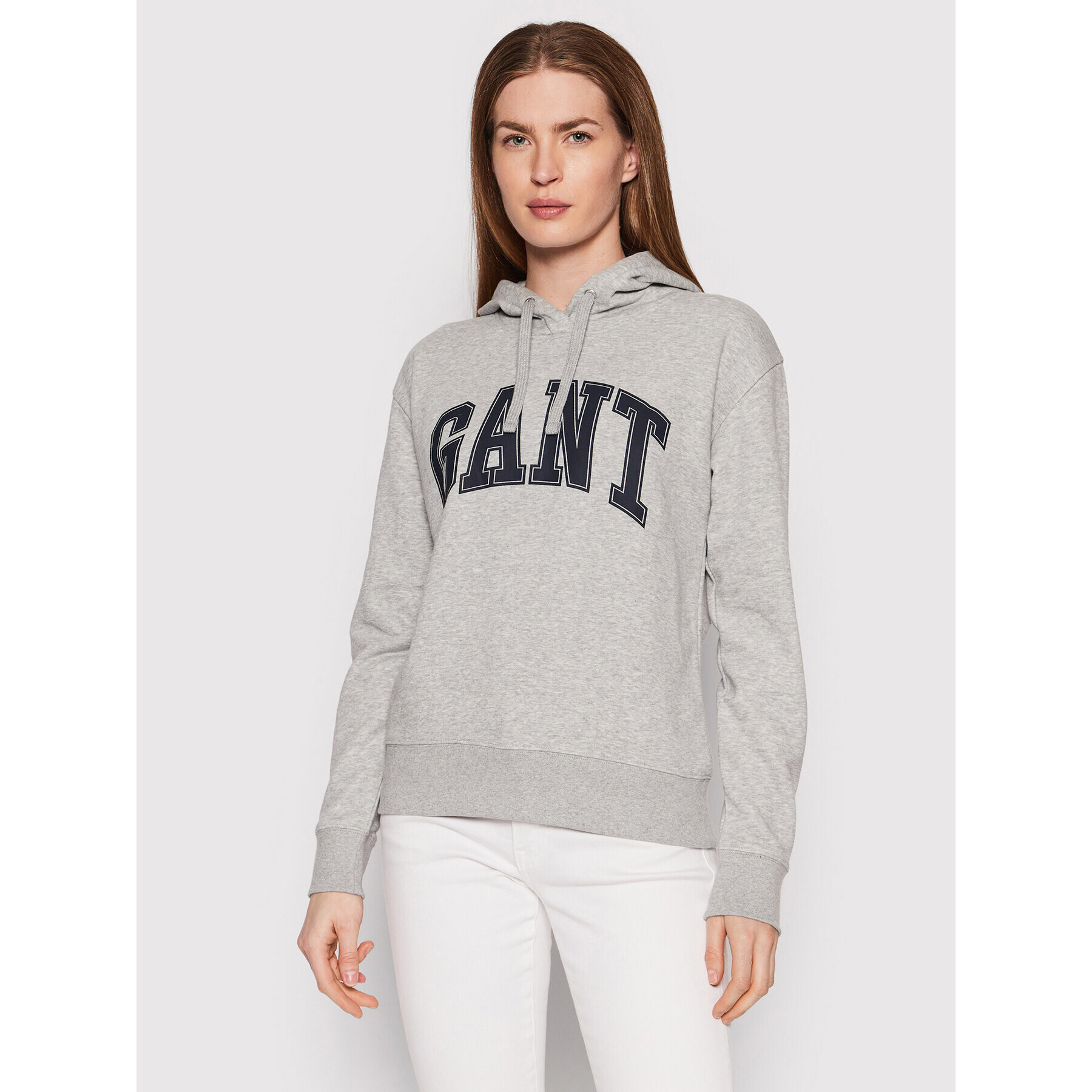 Gant Суитшърт Md. Fall 4200635 Сив Regular Fit - Pepit.bg