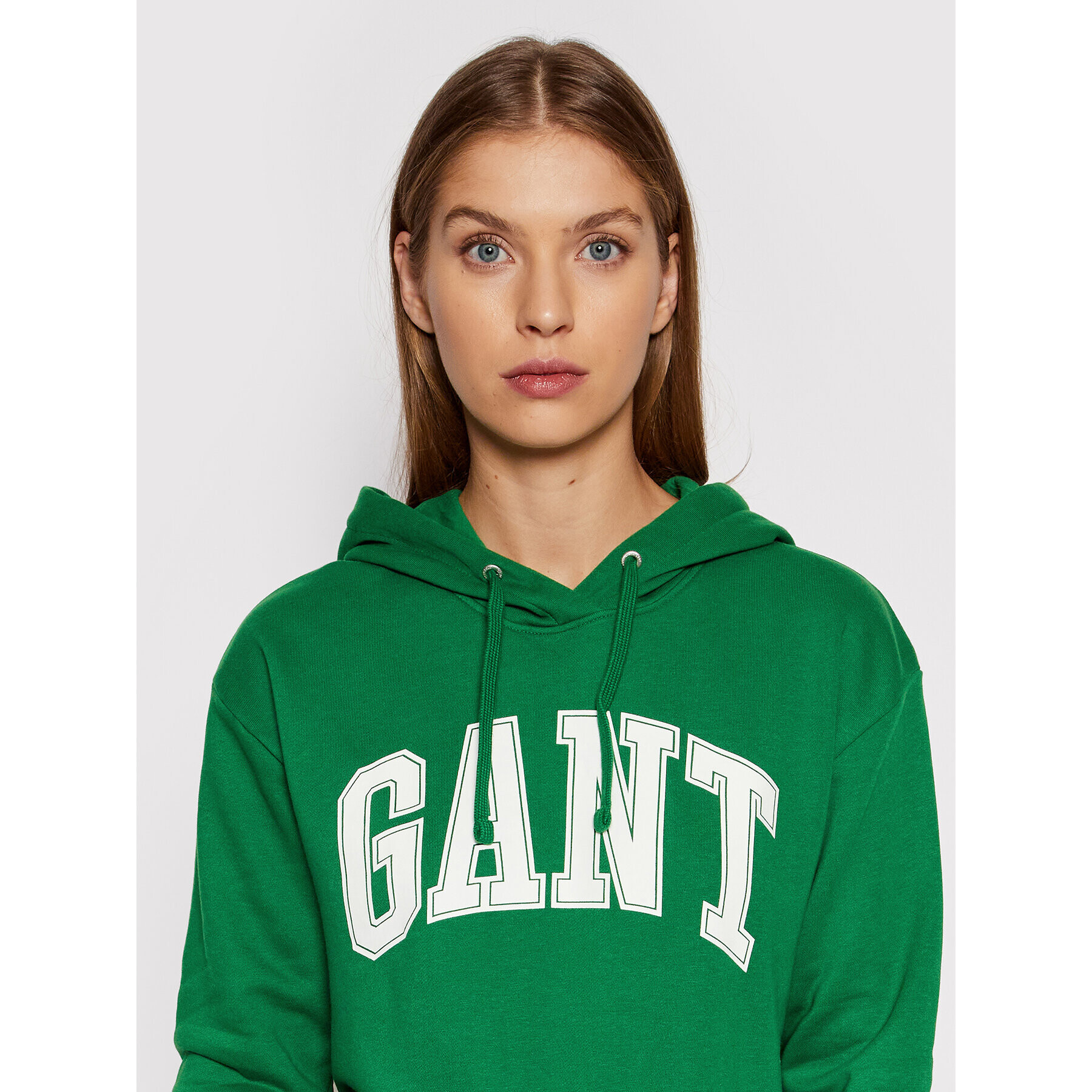 Gant Суитшърт Md.Fall 4200635 Зелен Regular Fit - Pepit.bg