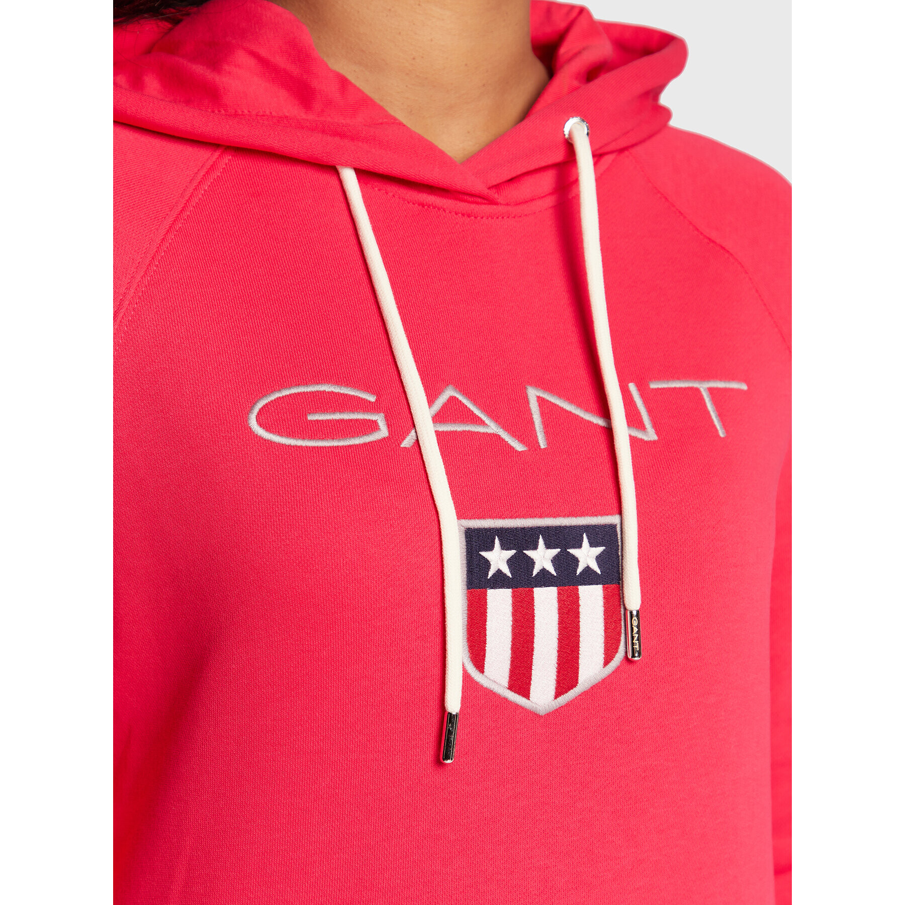 Gant Суитшърт Shield 4204617 Розов Regular Fit - Pepit.bg