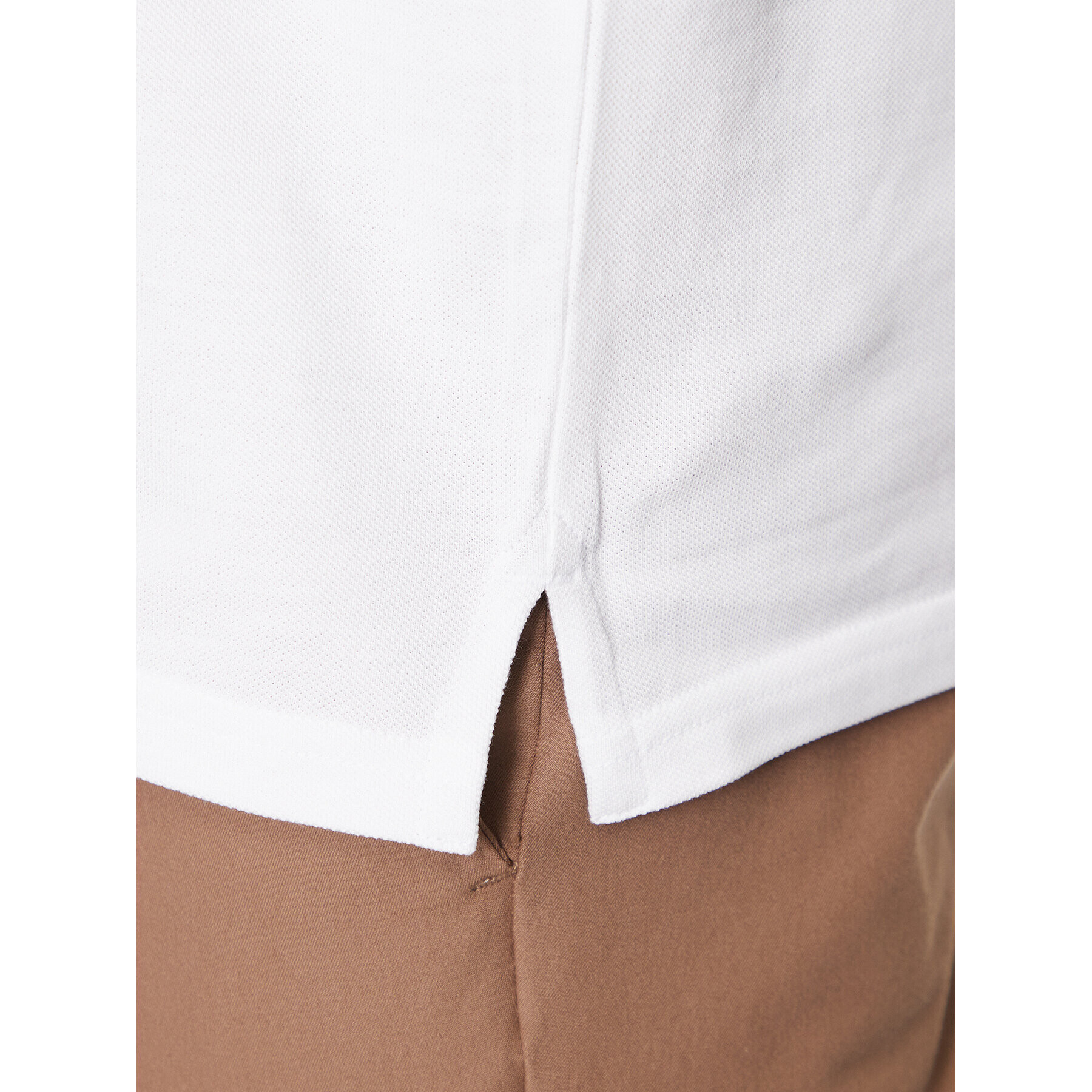 Gant Тениска с яка и копчета 2002014 Бял Regular Fit - Pepit.bg