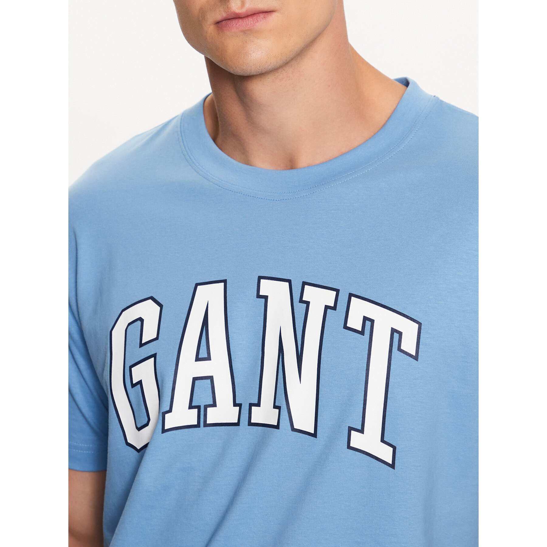 Gant Тишърт 2003181 Син Regular Fit - Pepit.bg