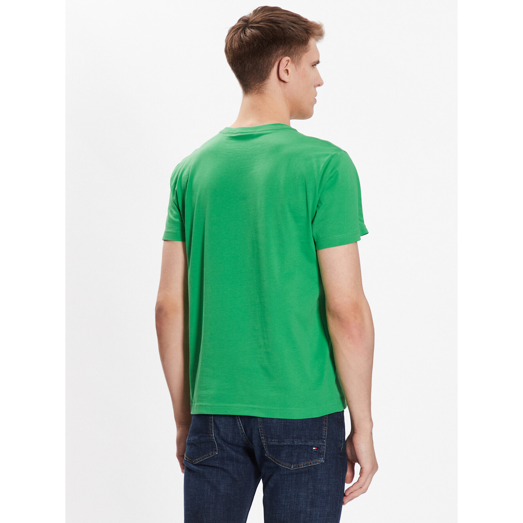 Gant Тишърт 234100 Зелен Regular Fit - Pepit.bg