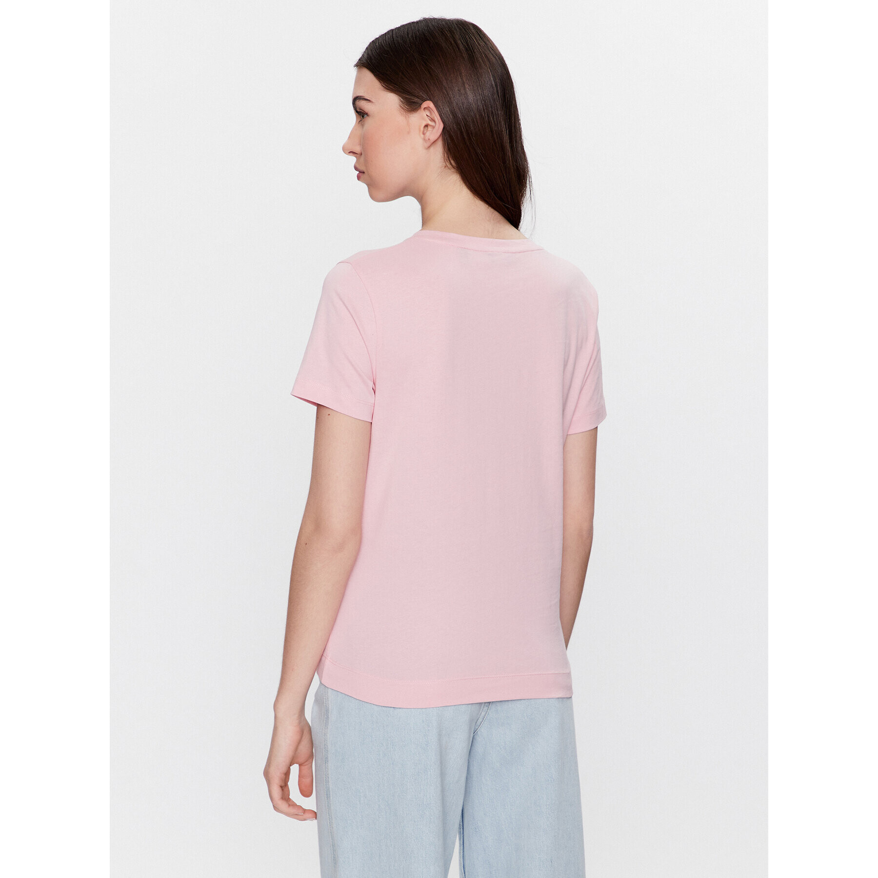 Gant Тишърт 4200440 Розов Regular Fit - Pepit.bg