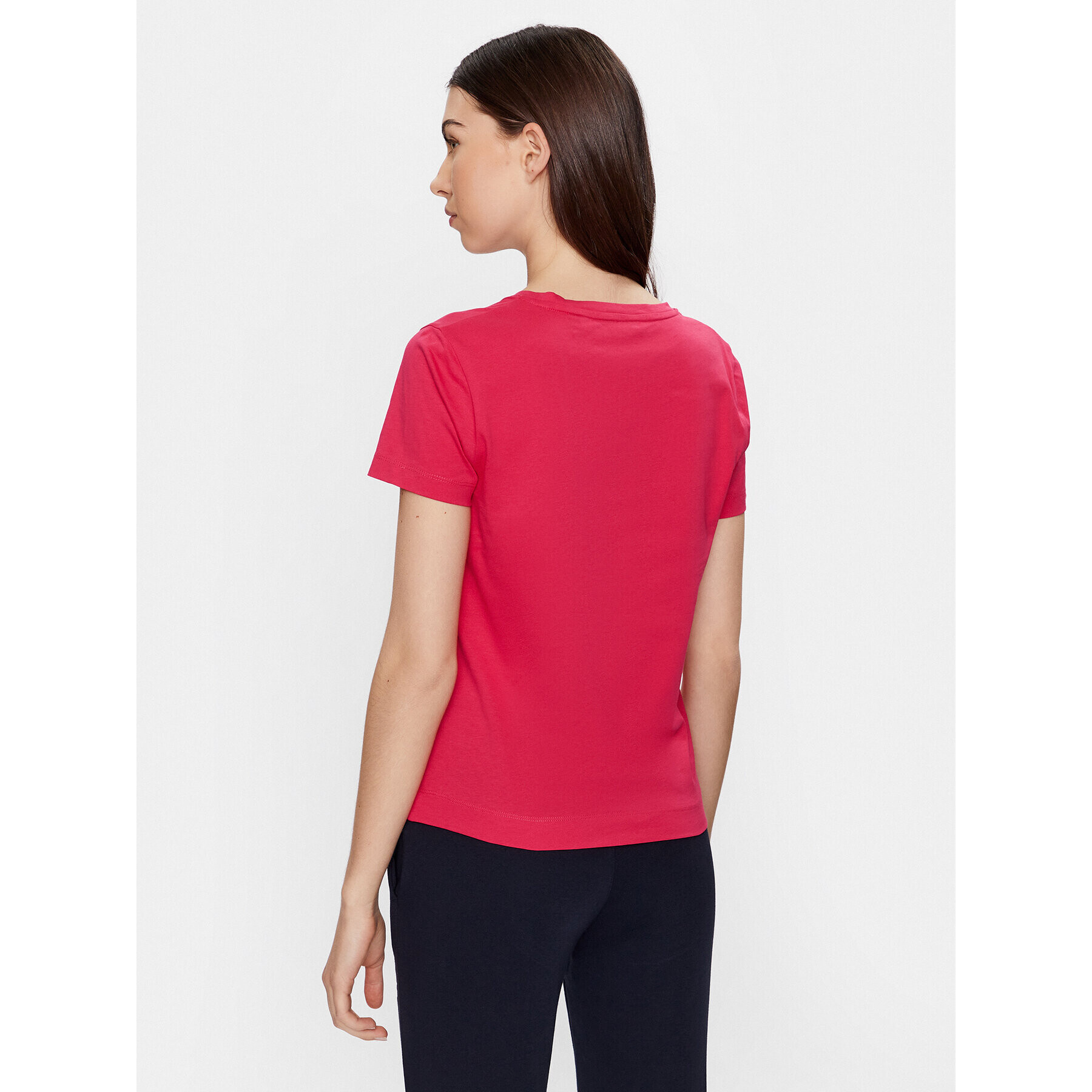 Gant Тишърт 4200440 Розов Regular Fit - Pepit.bg