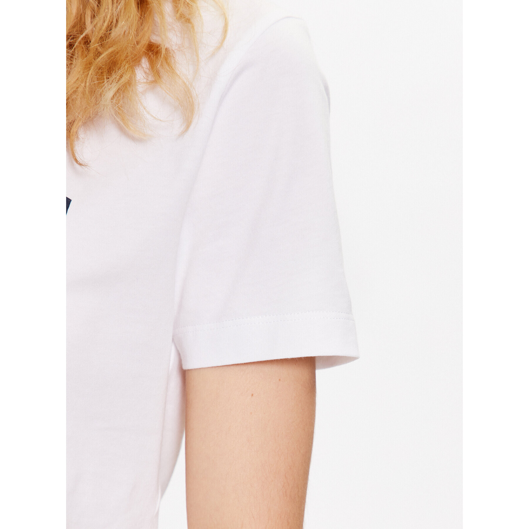 Gant Тишърт Logo 4200670 Бял Regular Fit - Pepit.bg