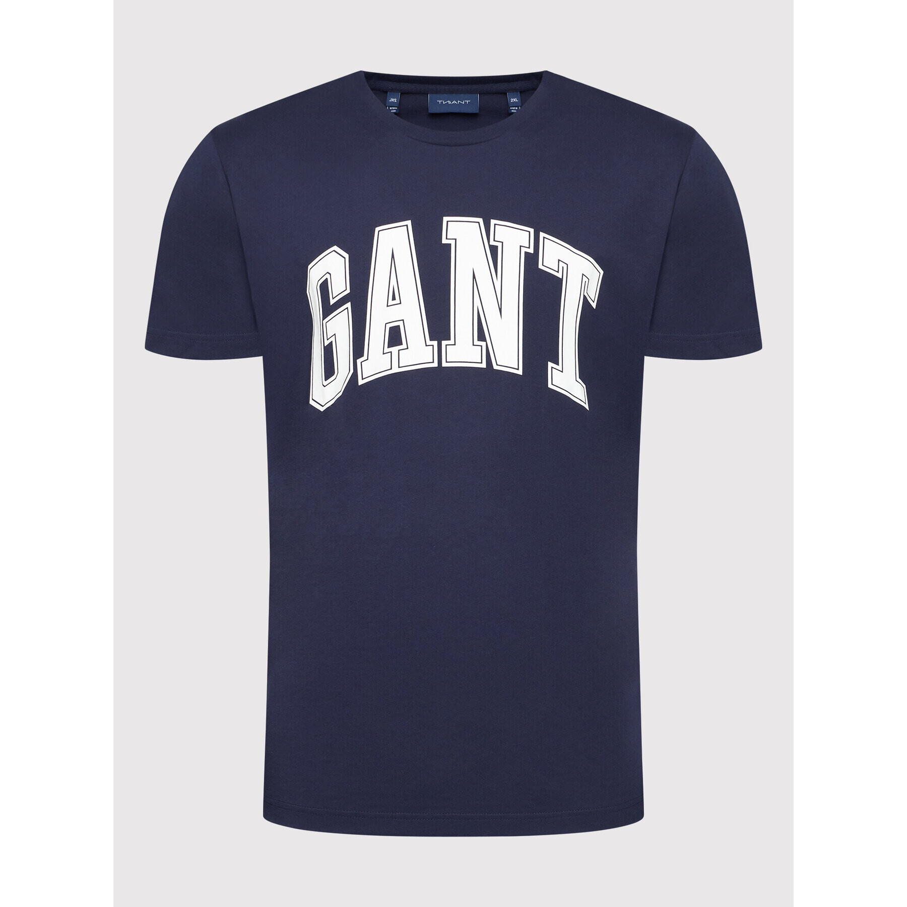 Gant Тишърт Md. Fall 2003111 Тъмносин Regular Fit - Pepit.bg