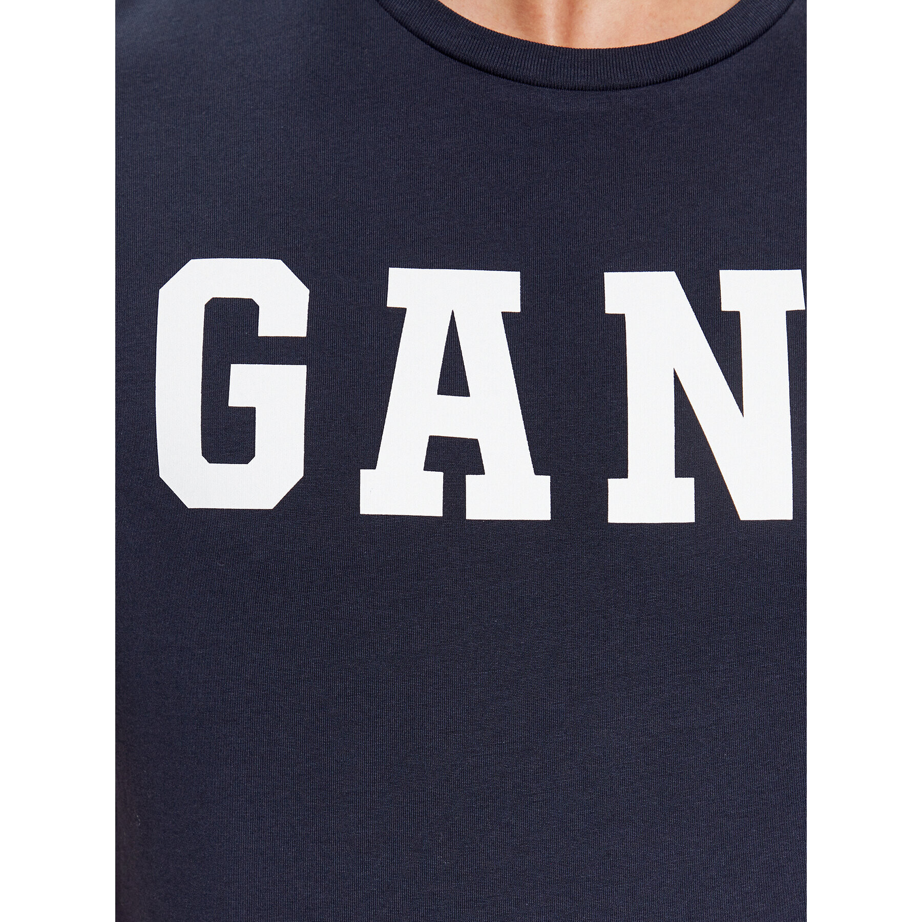 Gant Тишърт Md. Ss 2003213 Тъмносин Regular Fit - Pepit.bg