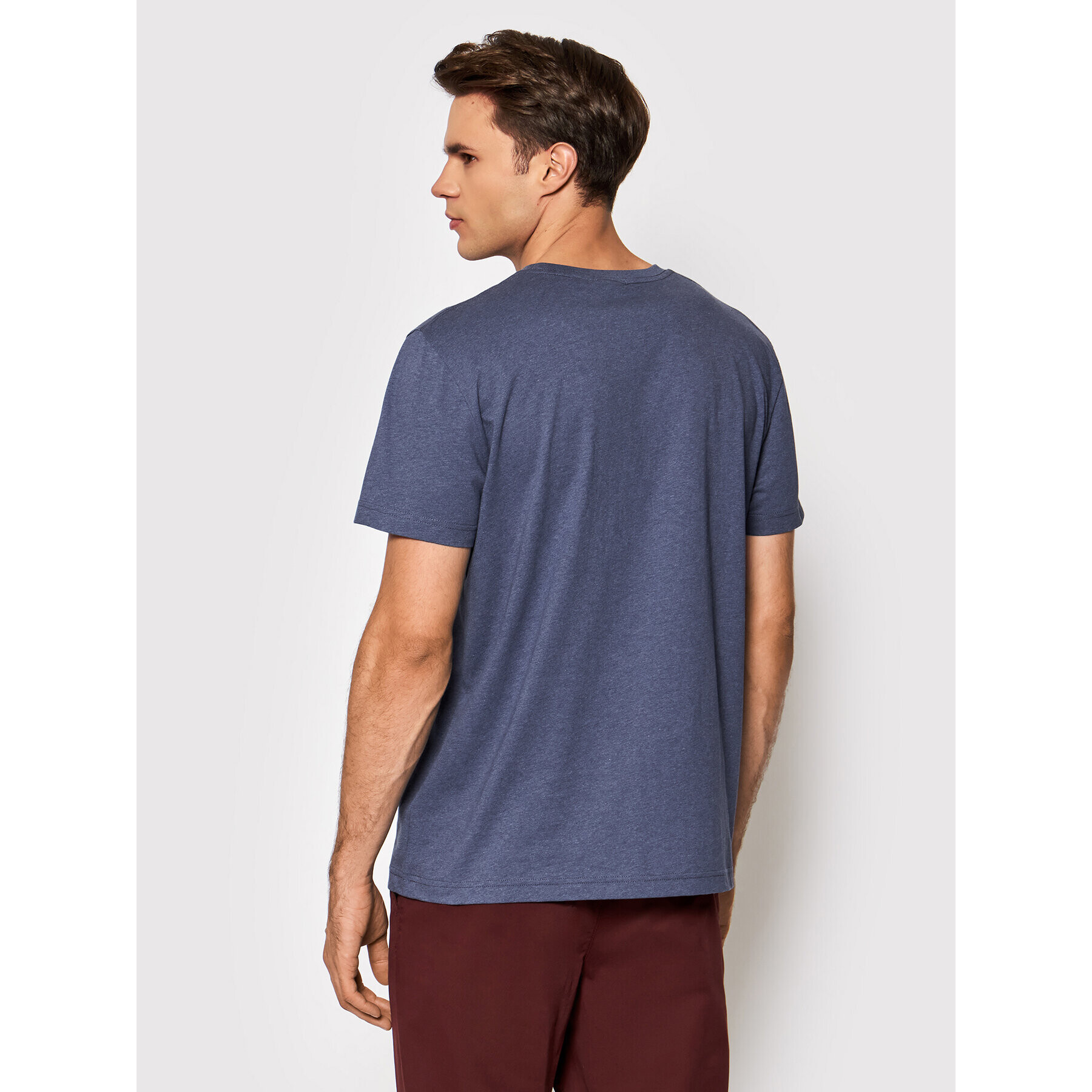 Gant Тишърт Original 234100 Тъмносин Regular Fit - Pepit.bg