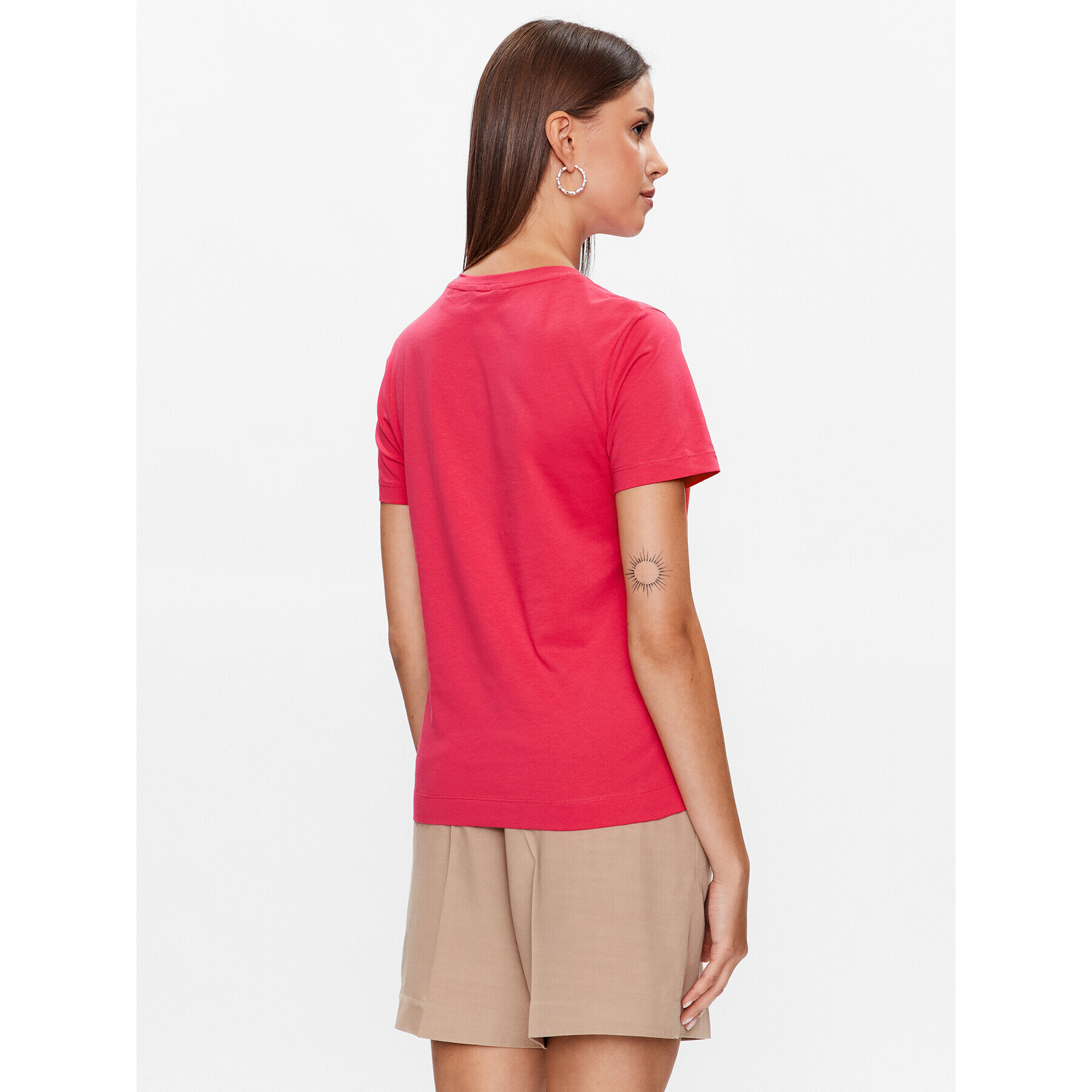 Gant Тишърт Original 4200433 Розов Regular Fit - Pepit.bg