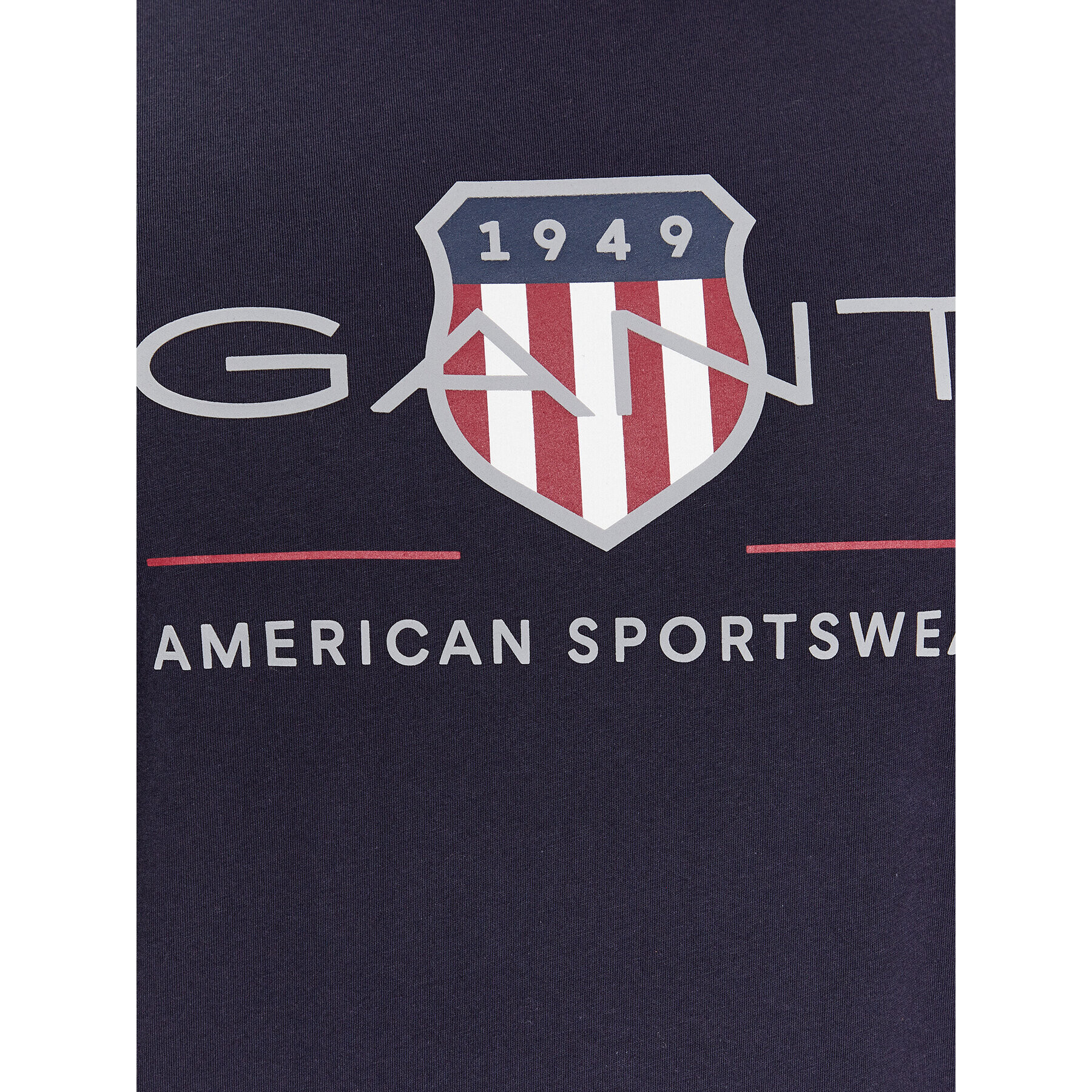 Gant Тишърт Reg Archive Shield Ss 2003199 Тъмносин Regular Fit - Pepit.bg