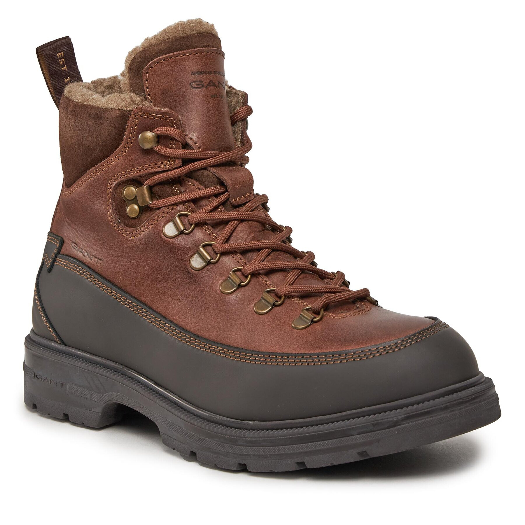 Gant Зимни обувки Gretty Mid Boot 27641413 Кафяв - Pepit.bg