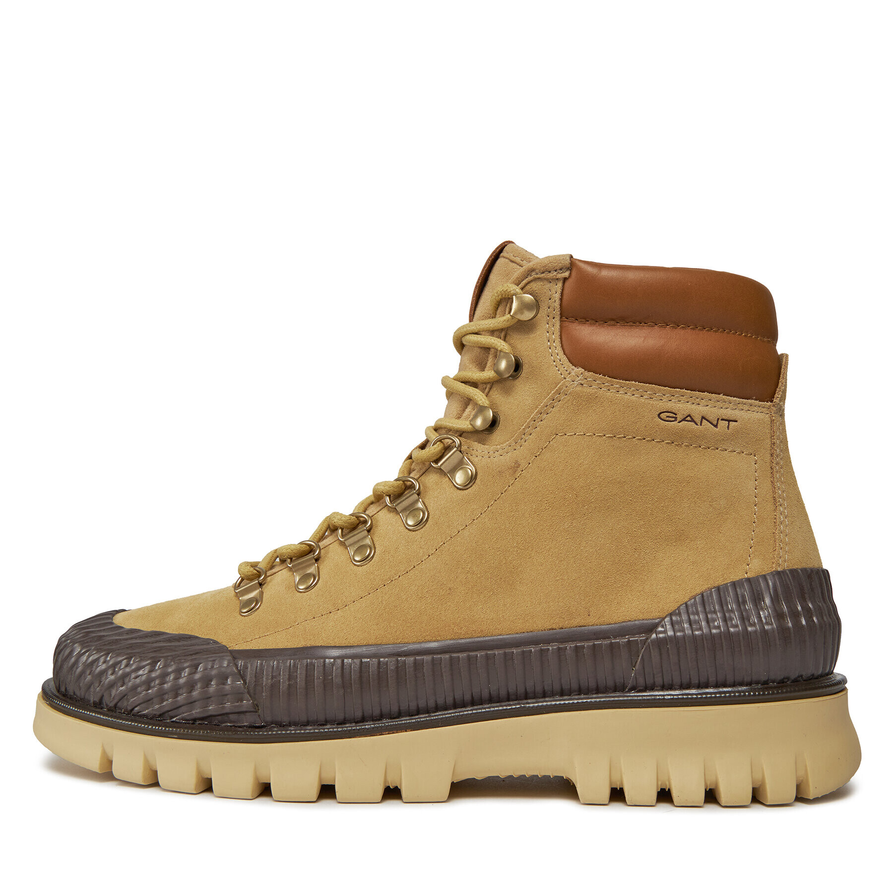 Gant Зимни обувки Nebrada Mid Boot 27643358 Бежов - Pepit.bg