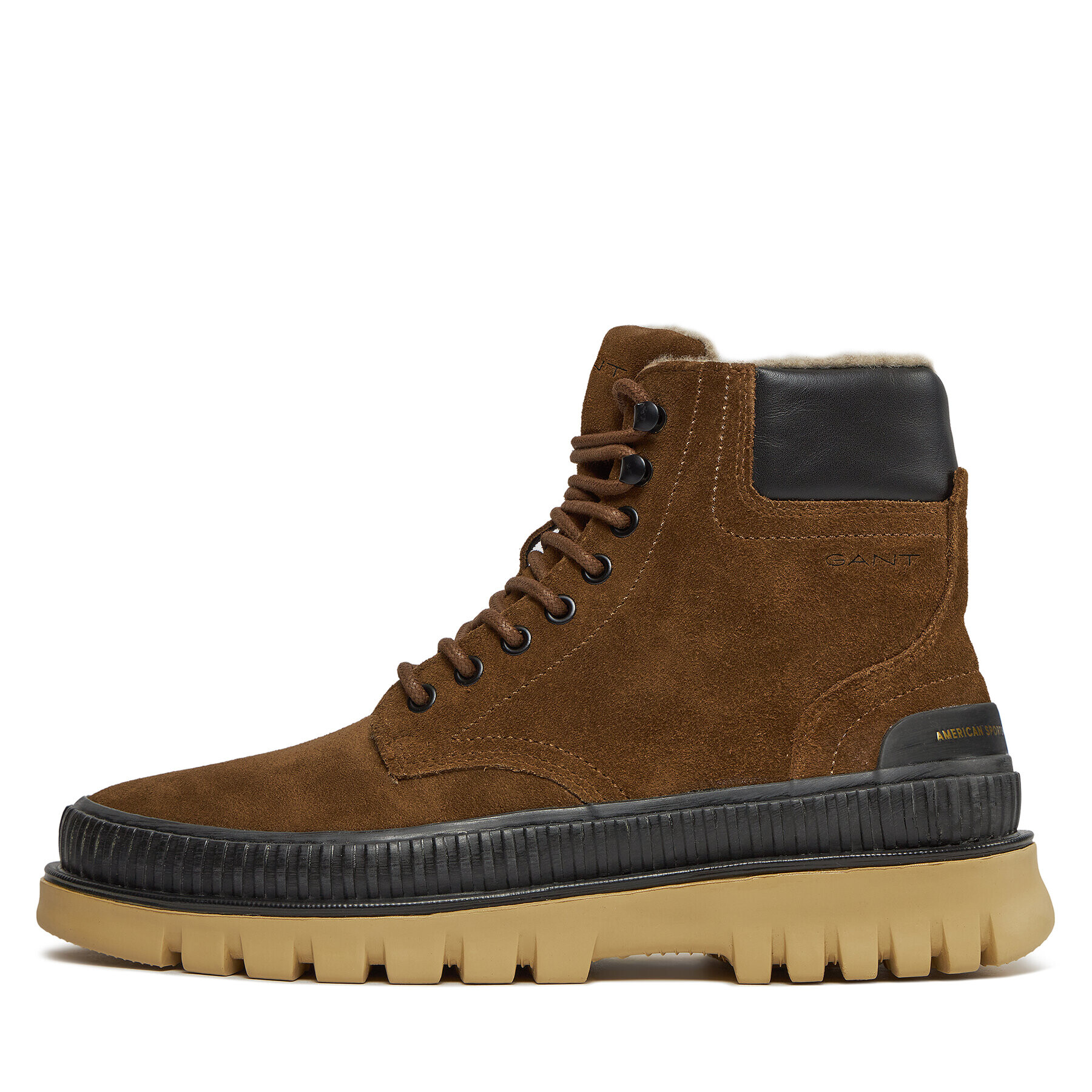 Gant Зимни обувки Nebrada Mid Boot 27643360 Кафяв - Pepit.bg