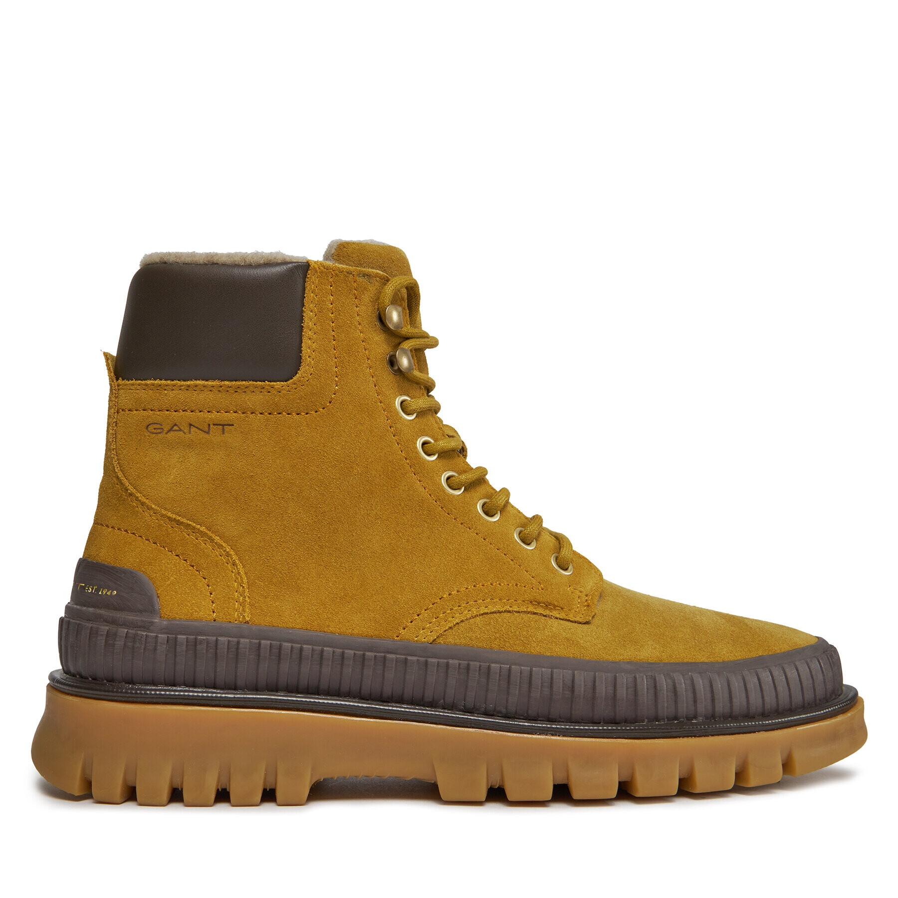 Gant Зимни обувки Nebrada Mid Boot 27643360 Жълт - Pepit.bg