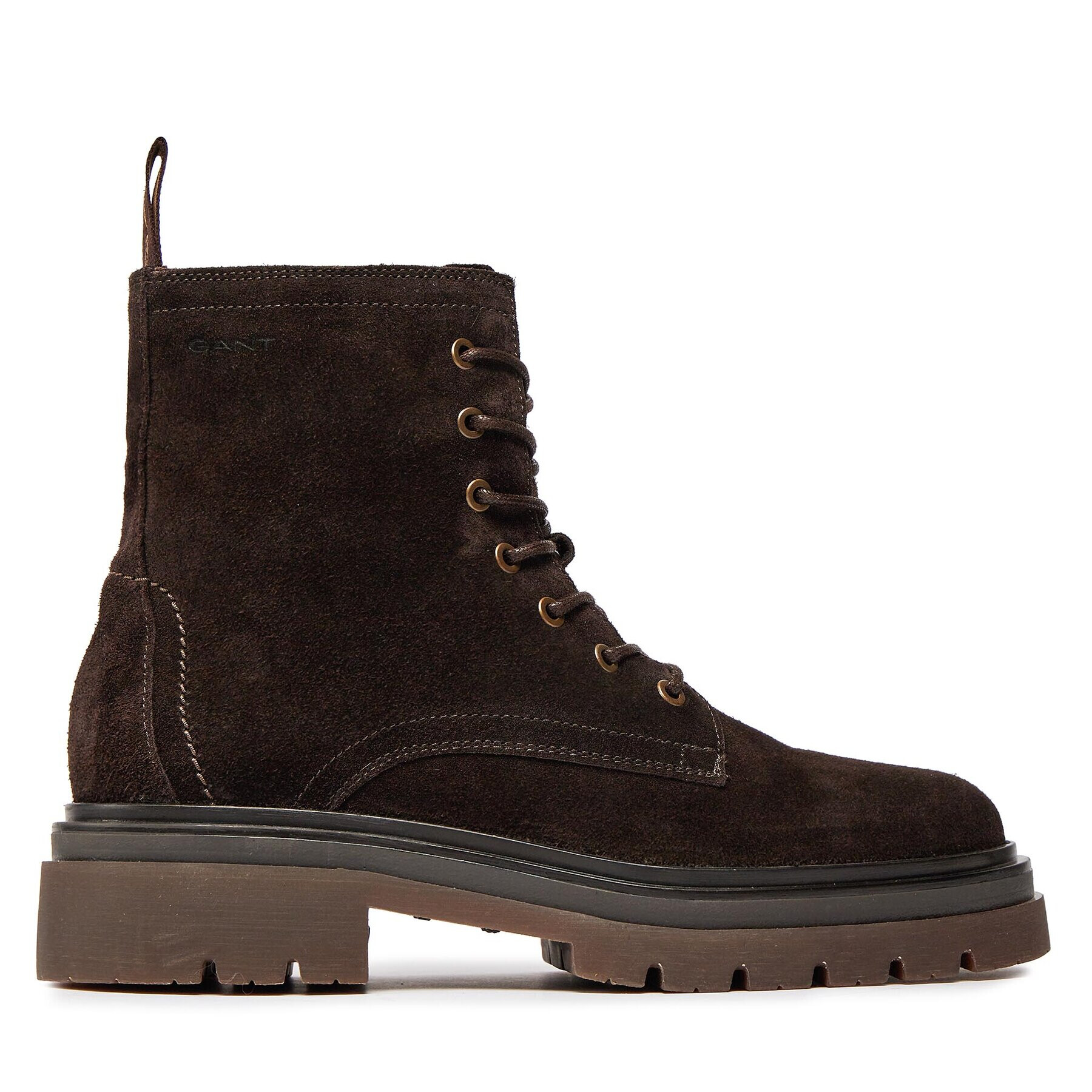 Gant Зимни обувки Ramzee Mid Lace Boot 27683423 Кафяв - Pepit.bg