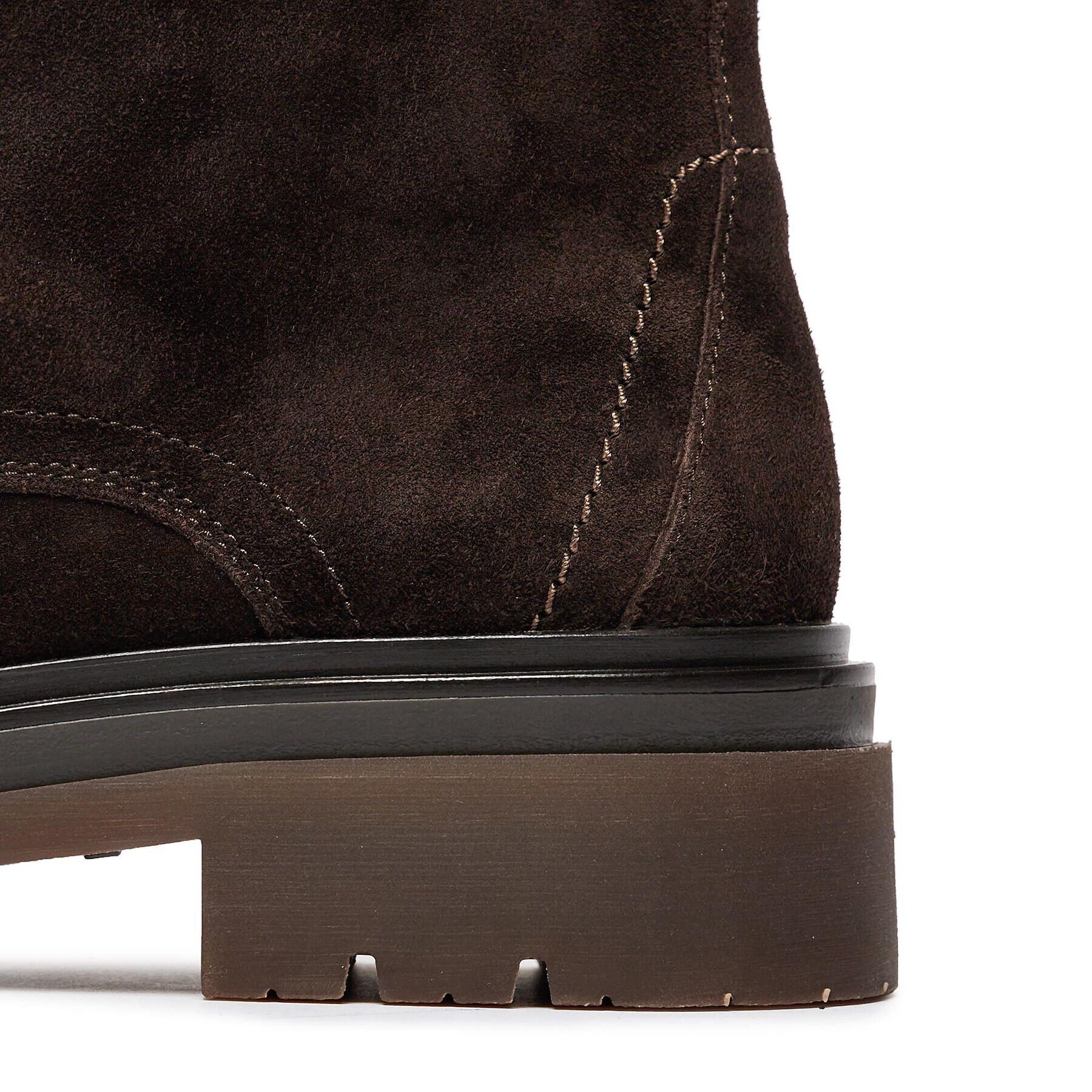 Gant Зимни обувки Ramzee Mid Lace Boot 27683423 Кафяв - Pepit.bg