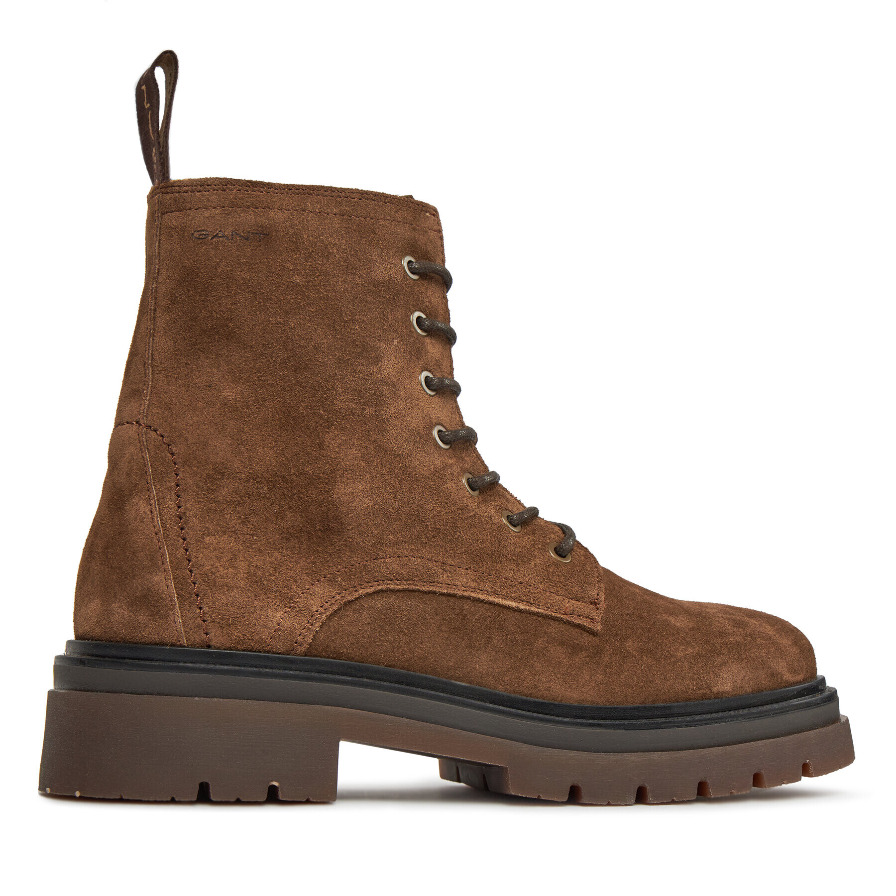 Gant Зимни обувки Ramzee Mid Lace Boot 27683423 Кафяв - Pepit.bg