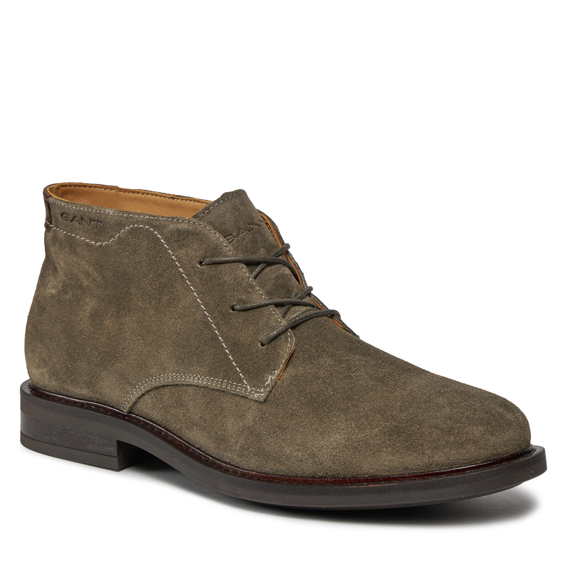 Gant Зимни обувки St Fairkon Mid Boot 27643433 Кафяв - Pepit.bg