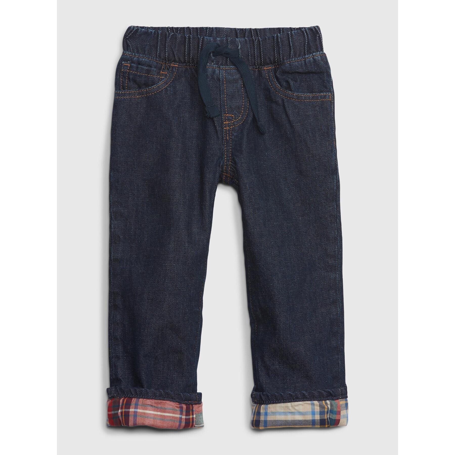 Gap Дънки 815308-00 Тъмносин Straight Fit - Pepit.bg