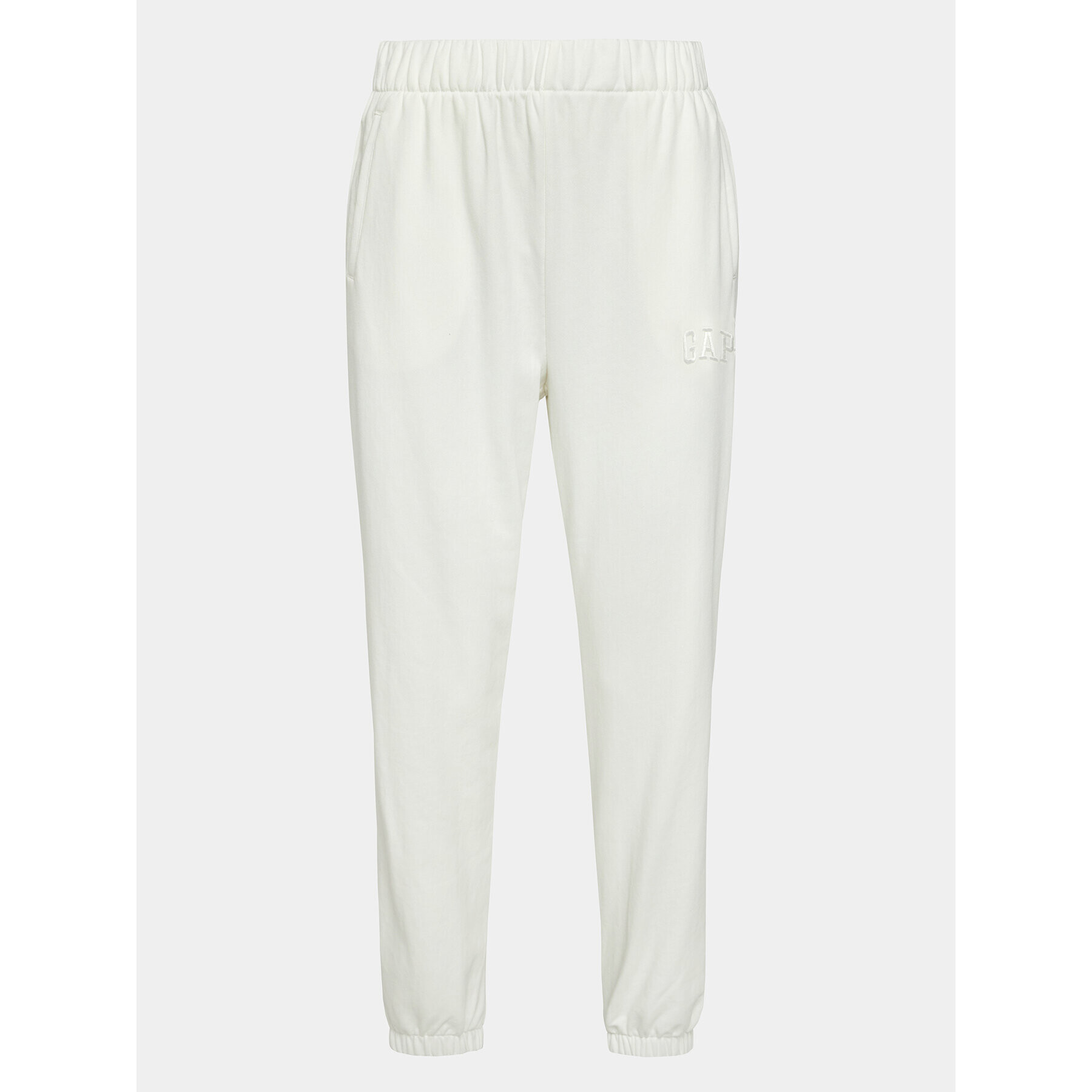 Gap Долнище анцуг 729736-05 Бял Regular Fit - Pepit.bg