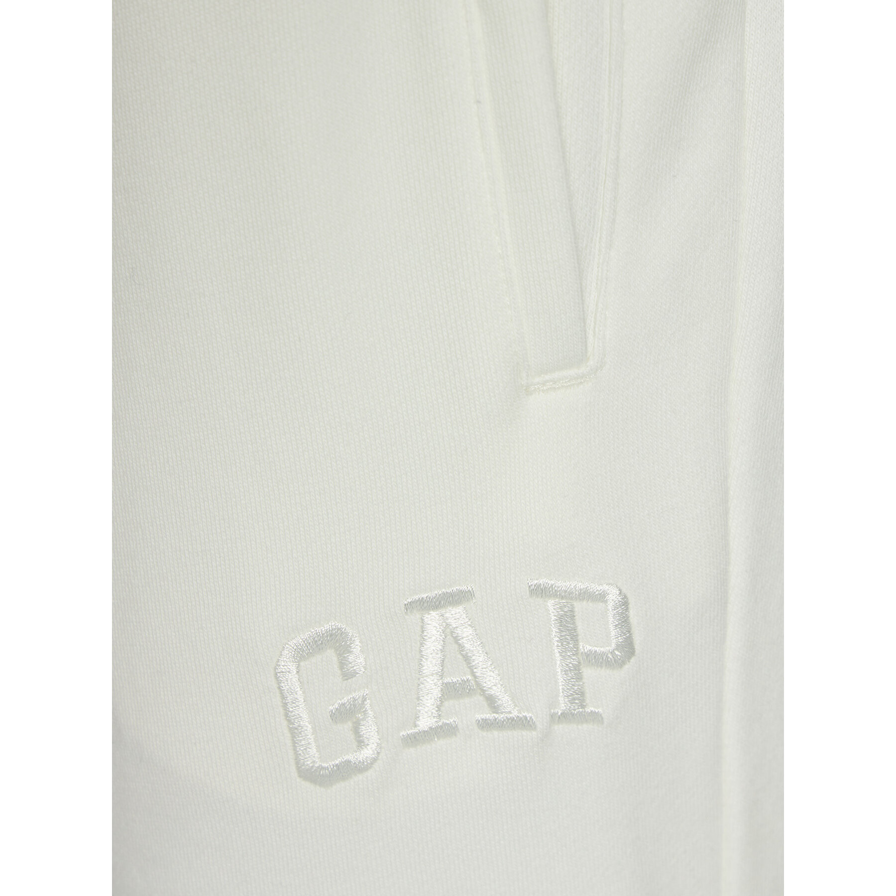 Gap Долнище анцуг 729736-05 Бял Regular Fit - Pepit.bg