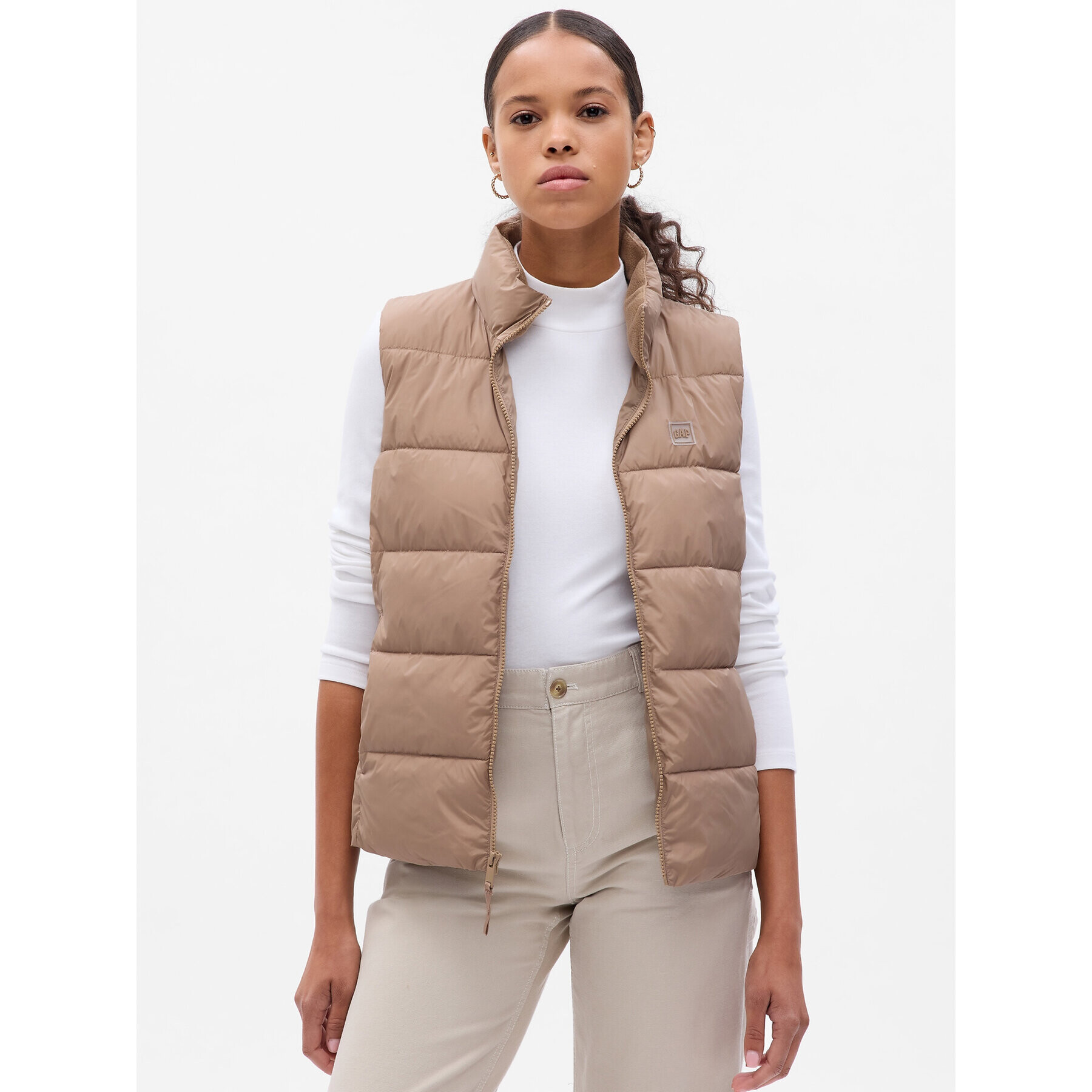 Gap Елек 724311-01 Кафяв Regular Fit - Pepit.bg