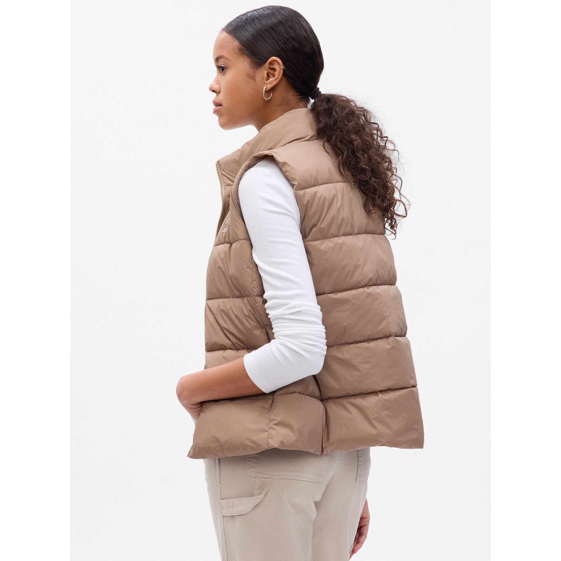 Gap Елек 724311-01 Кафяв Regular Fit - Pepit.bg