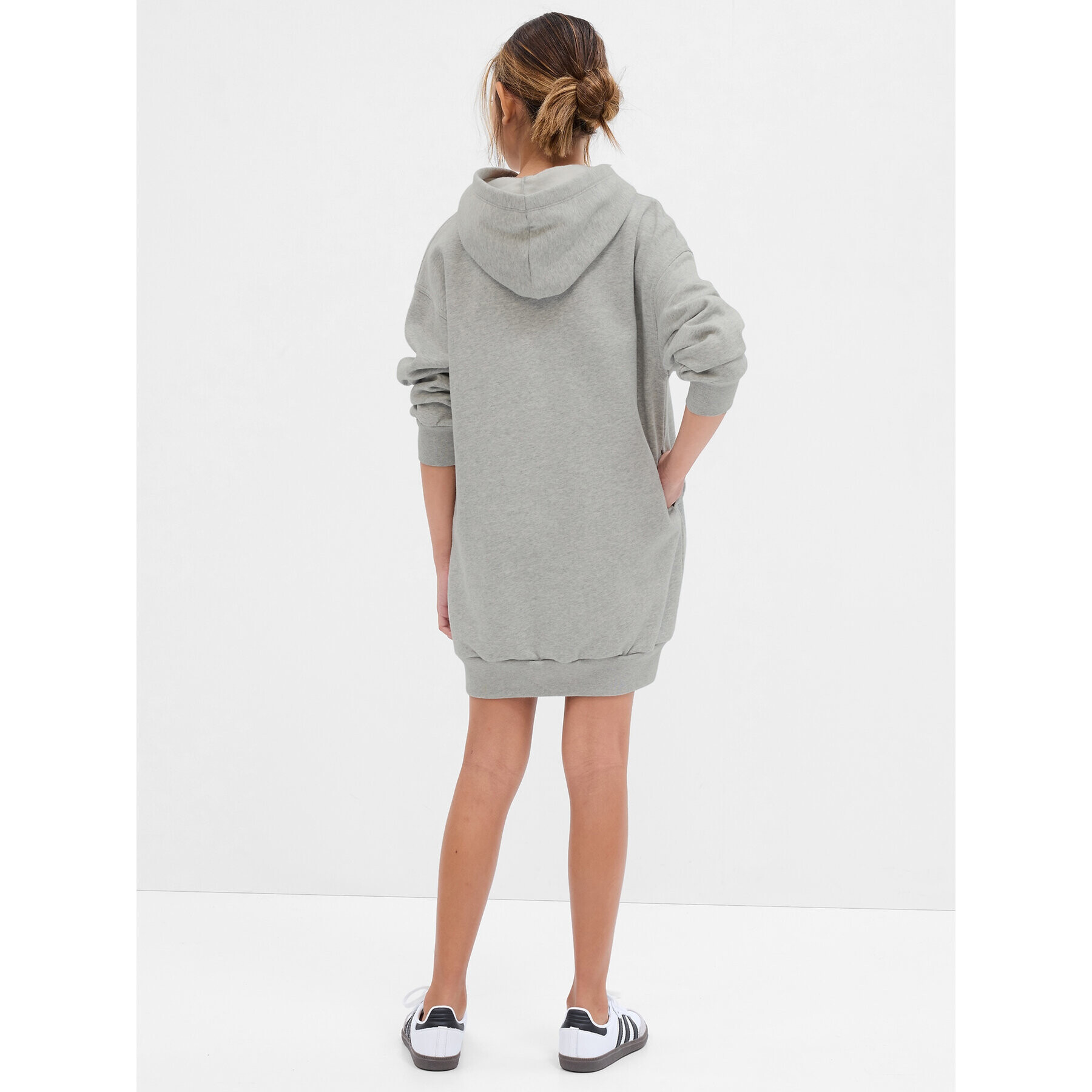 Gap Ежедневна рокля 741076-00 Сив Regular Fit - Pepit.bg