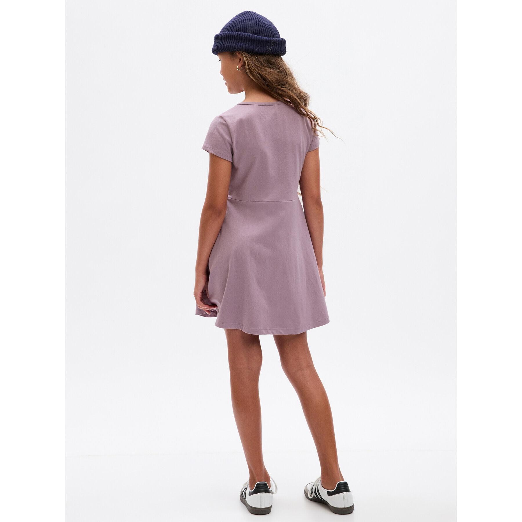 Gap Ежедневна рокля 792417-01 Виолетов Regular Fit - Pepit.bg