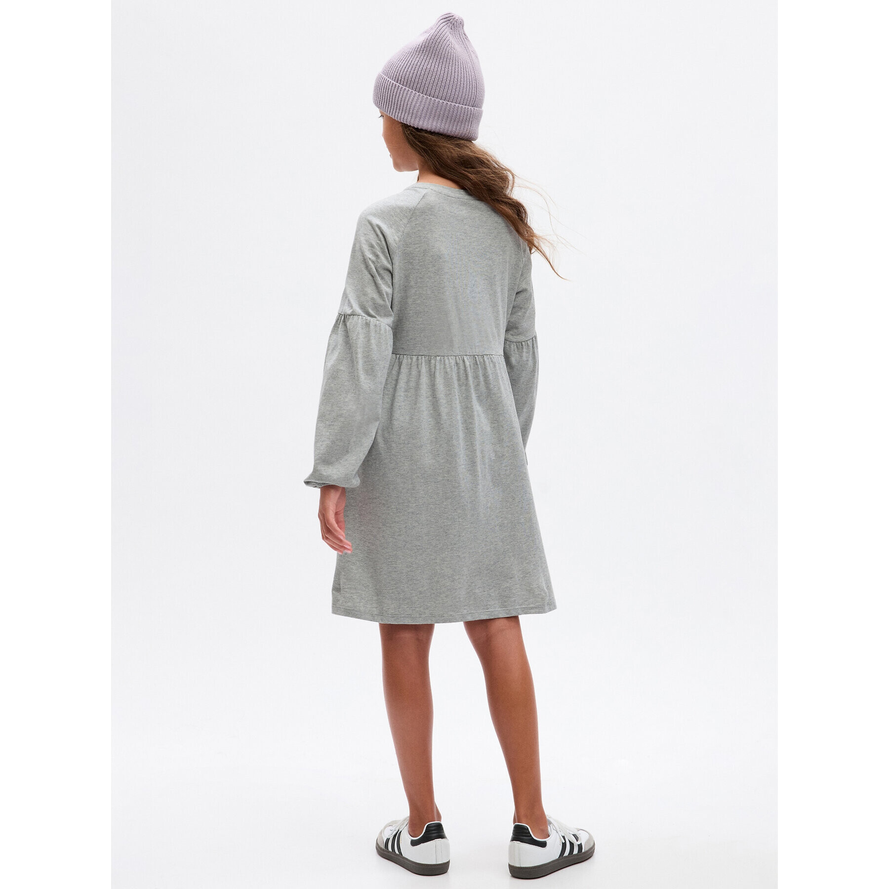 Gap Ежедневна рокля 793146-01 Сив Regular Fit - Pepit.bg