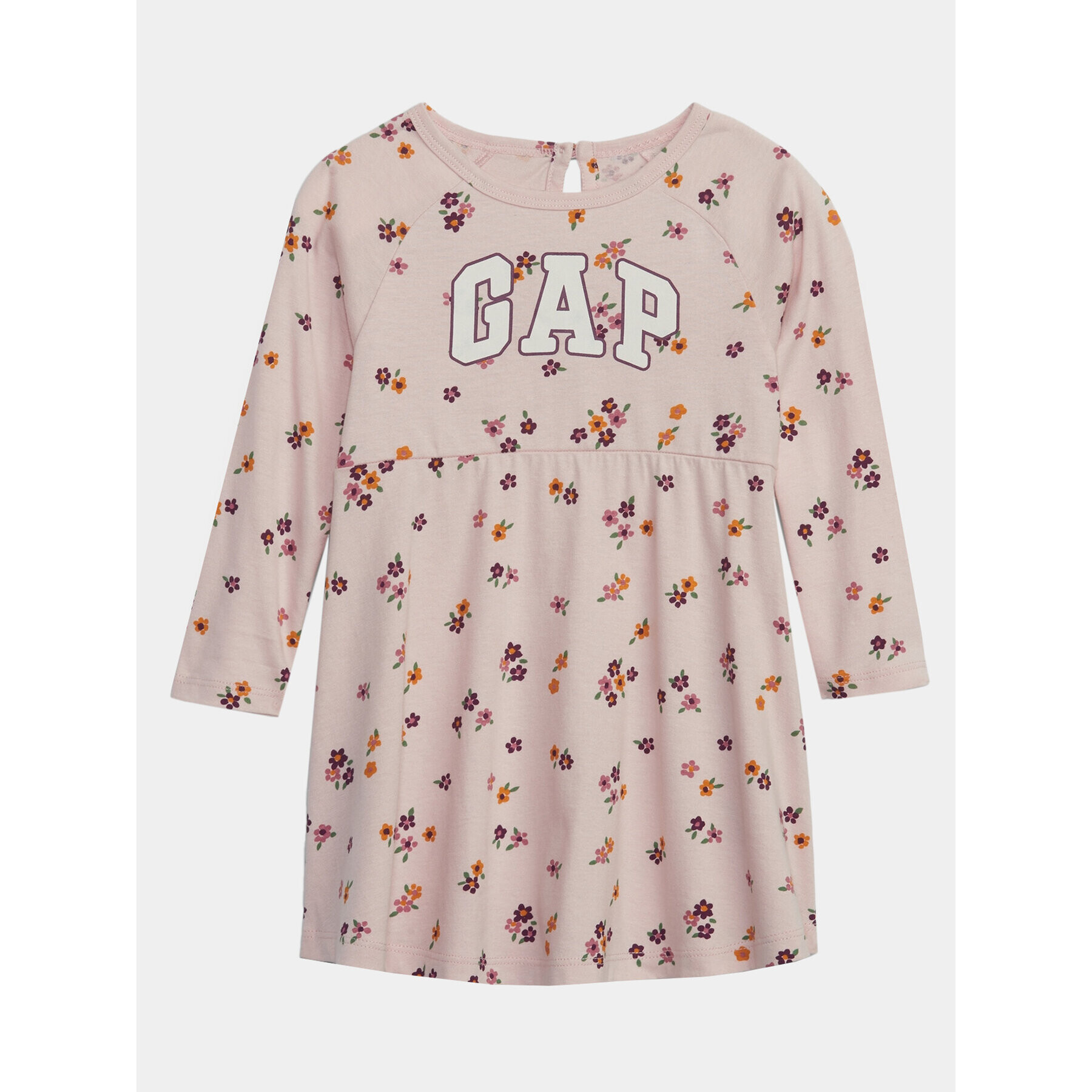 Gap Ежедневна рокля 794904-01 Розов Regular Fit - Pepit.bg