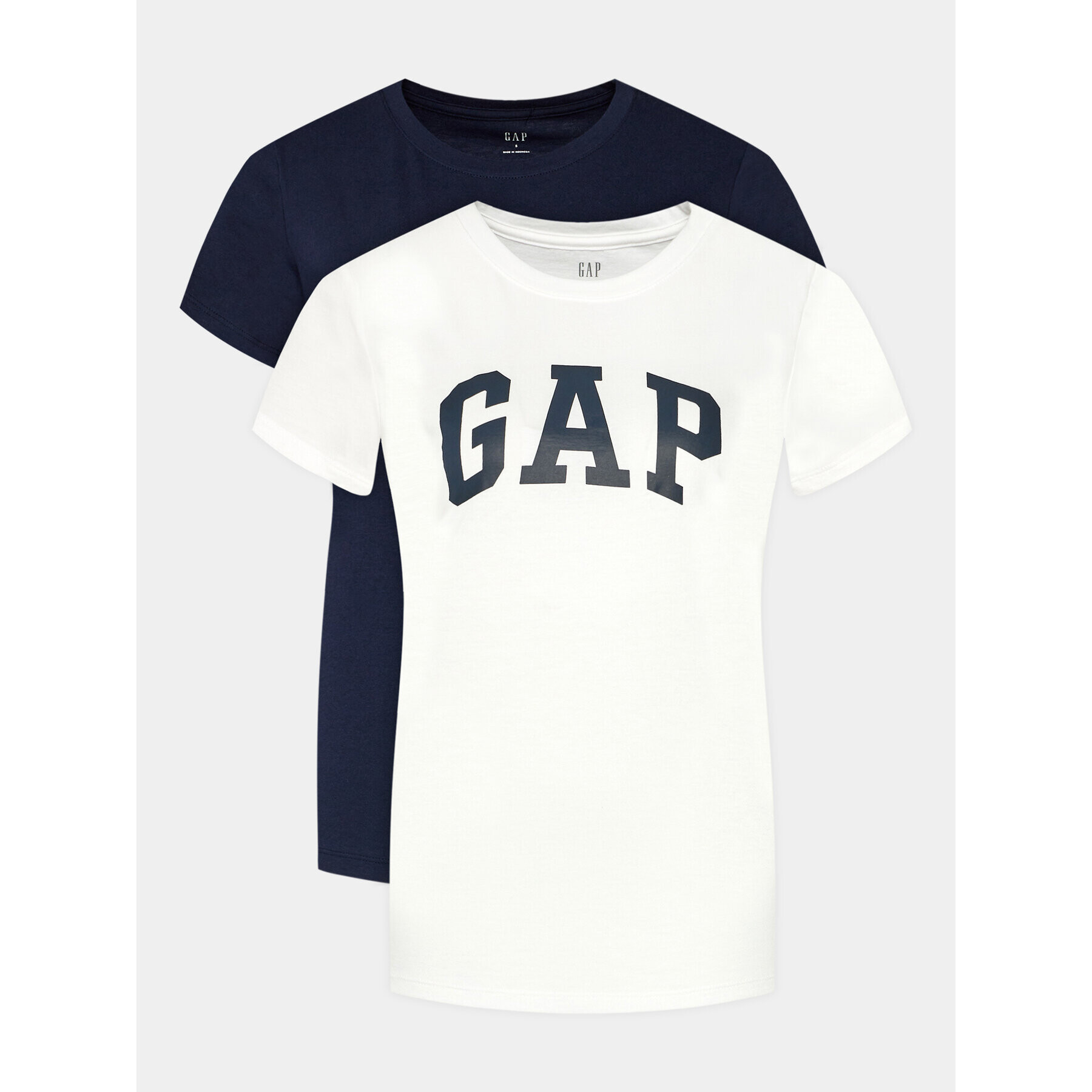 Gap Комплект 2 тишъртки 548683-00 Тъмносин Regular Fit - Pepit.bg