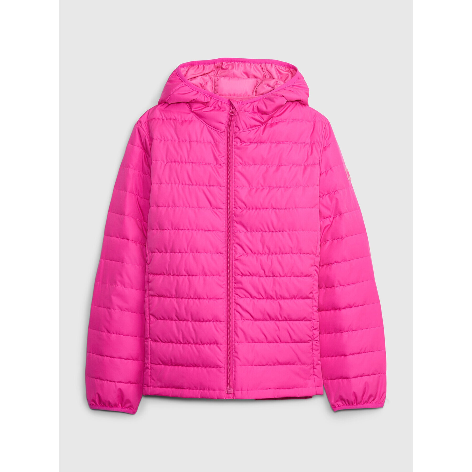 Gap Пухено яке 726333-01 Розов Regular Fit - Pepit.bg