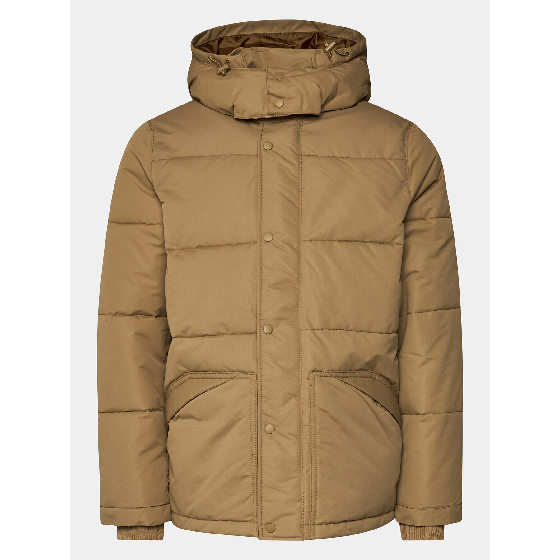 Gap Пухено яке 726357-01 Бежов Relaxed Fit - Pepit.bg