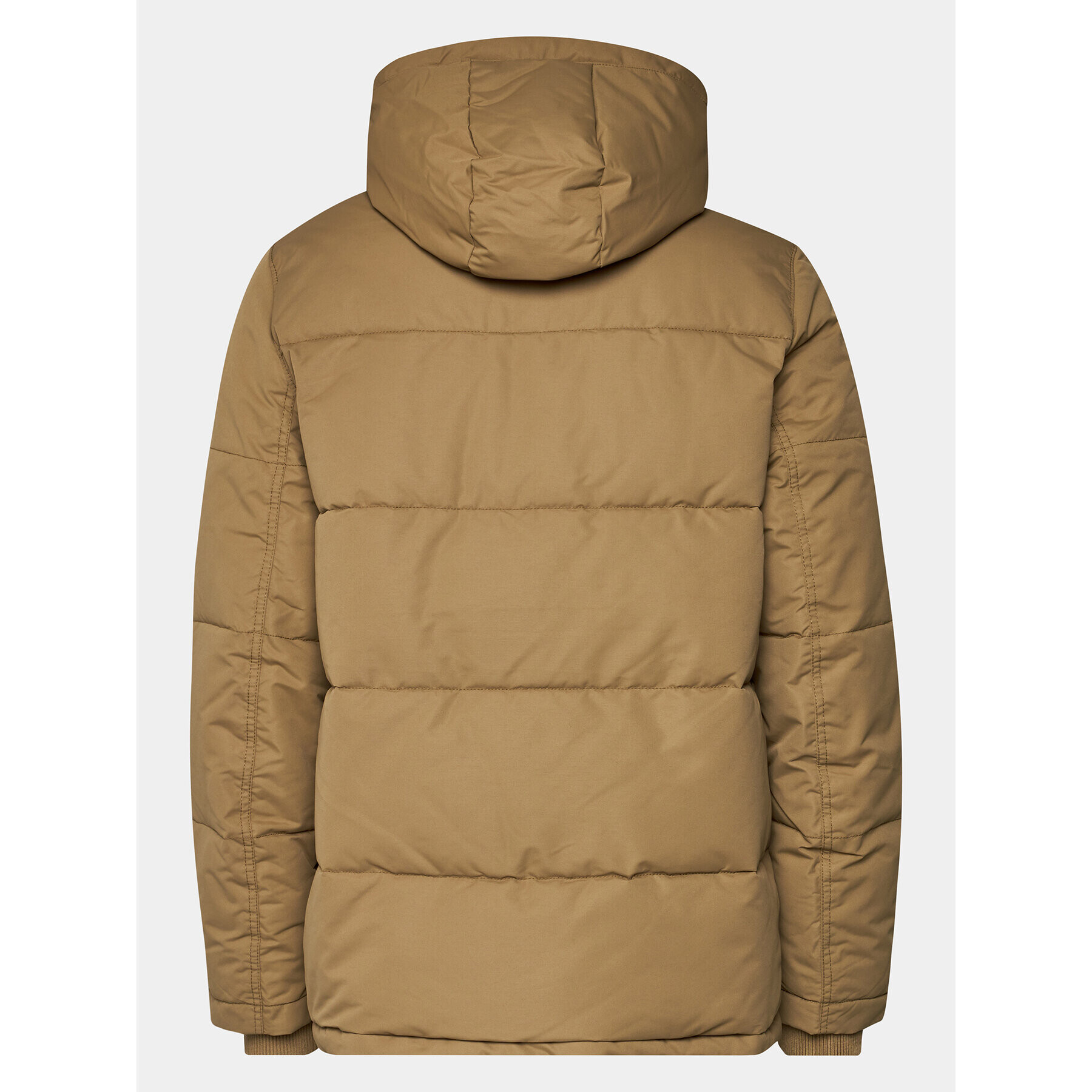 Gap Пухено яке 726357-01 Бежов Relaxed Fit - Pepit.bg