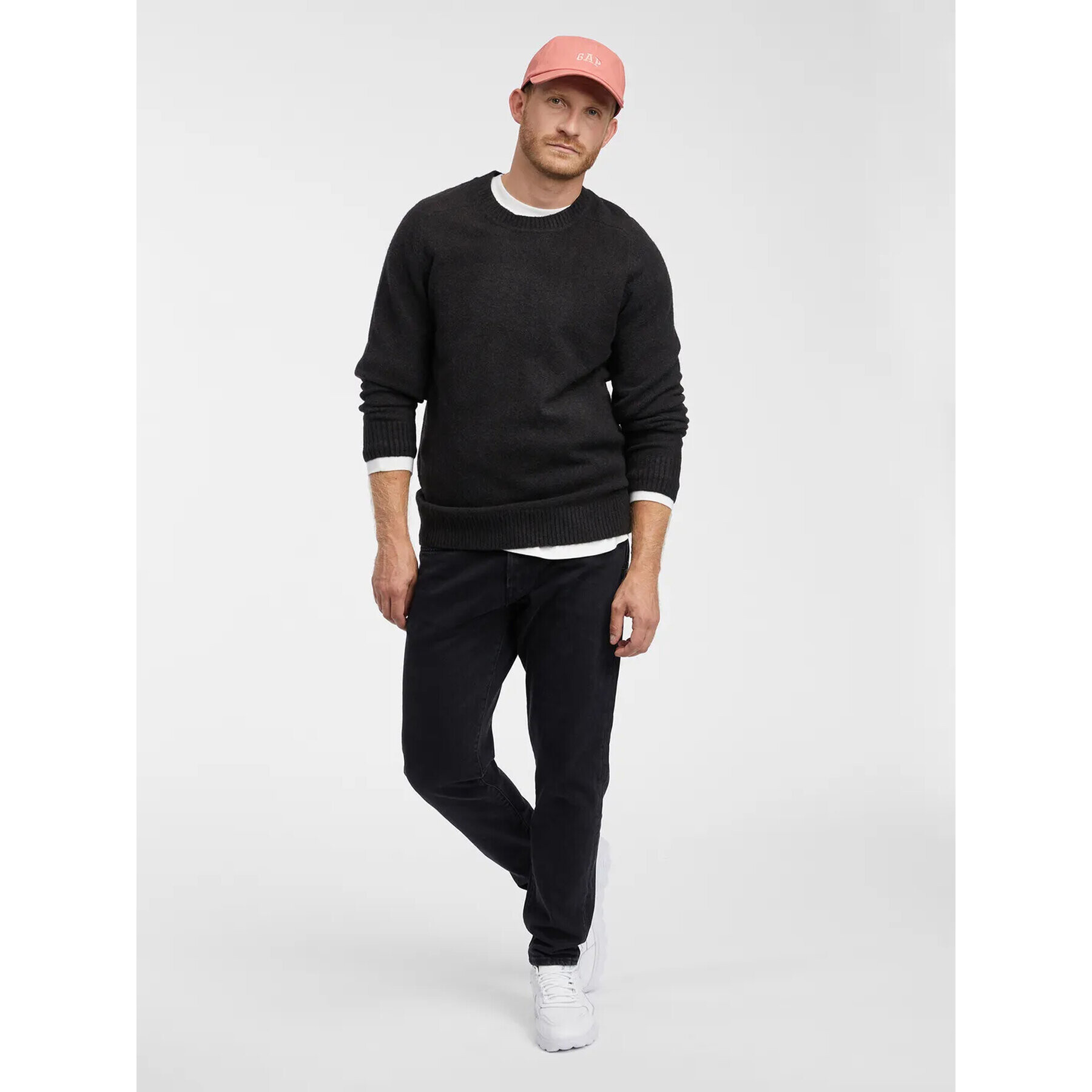 Gap Пуловер 787102-00 Черен Regular Fit - Pepit.bg