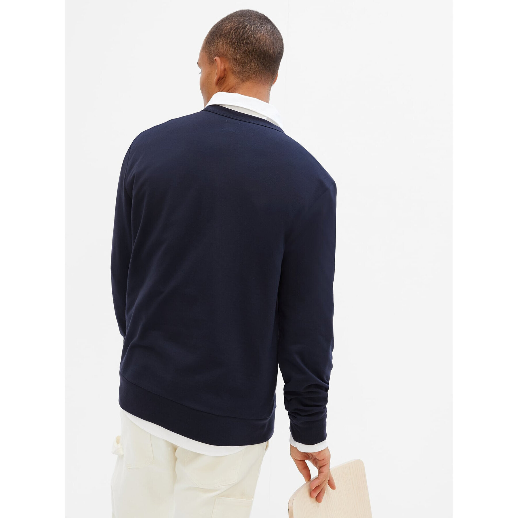 Gap Суитшърт 427434-01 Тъмносин Regular Fit - Pepit.bg