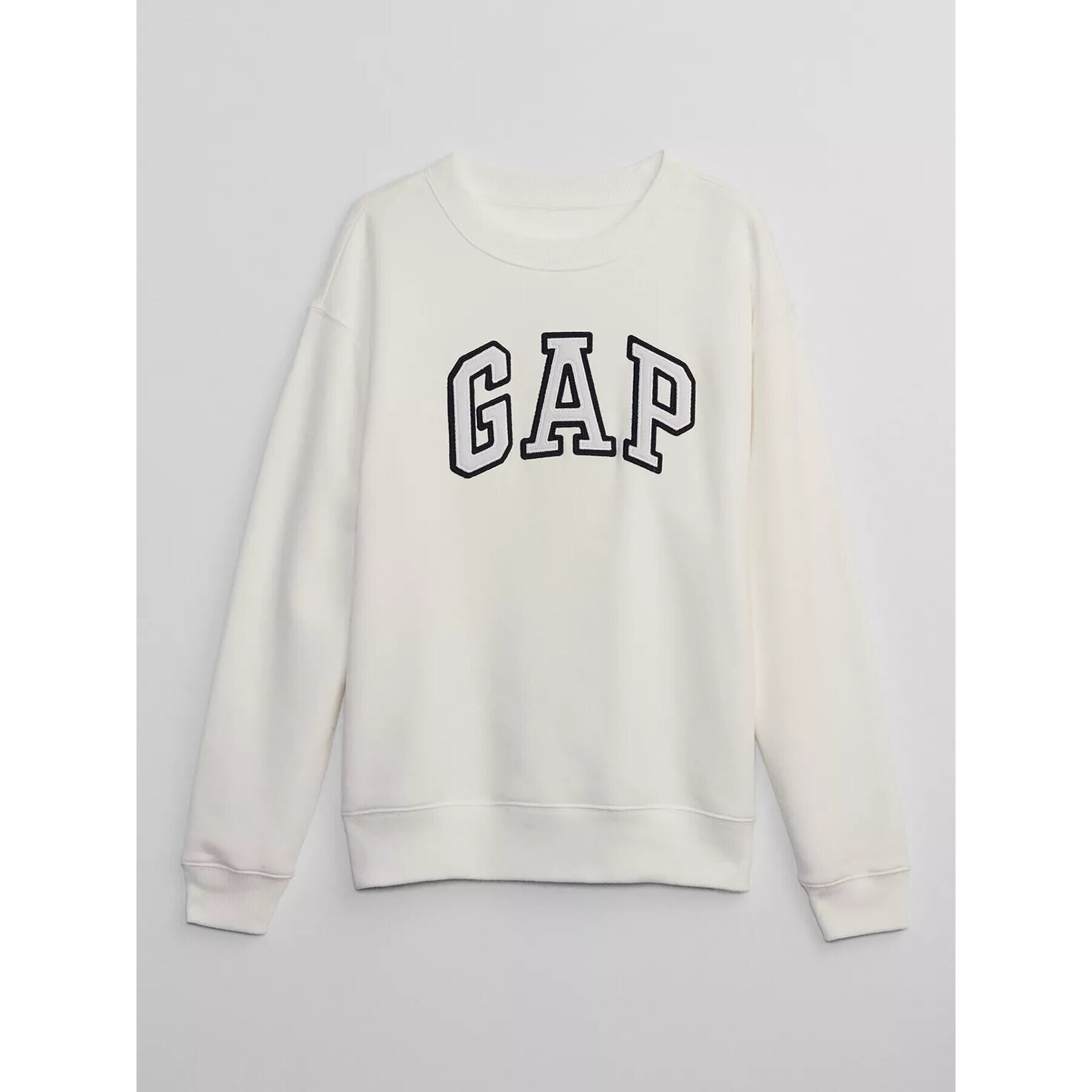 Gap Суитшърт 554936-08 Бял Regular Fit - Pepit.bg