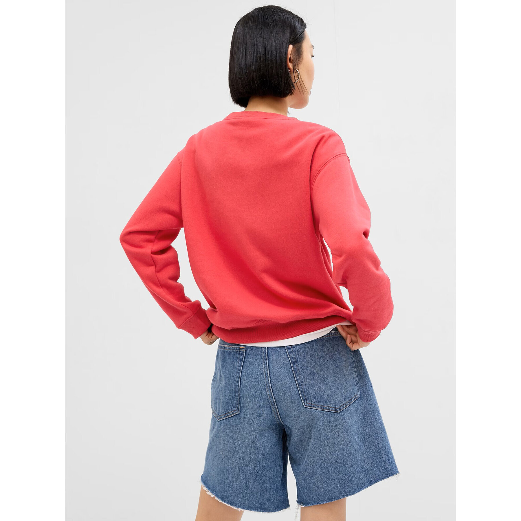 Gap Суитшърт 554936-14 Червен Regular Fit - Pepit.bg