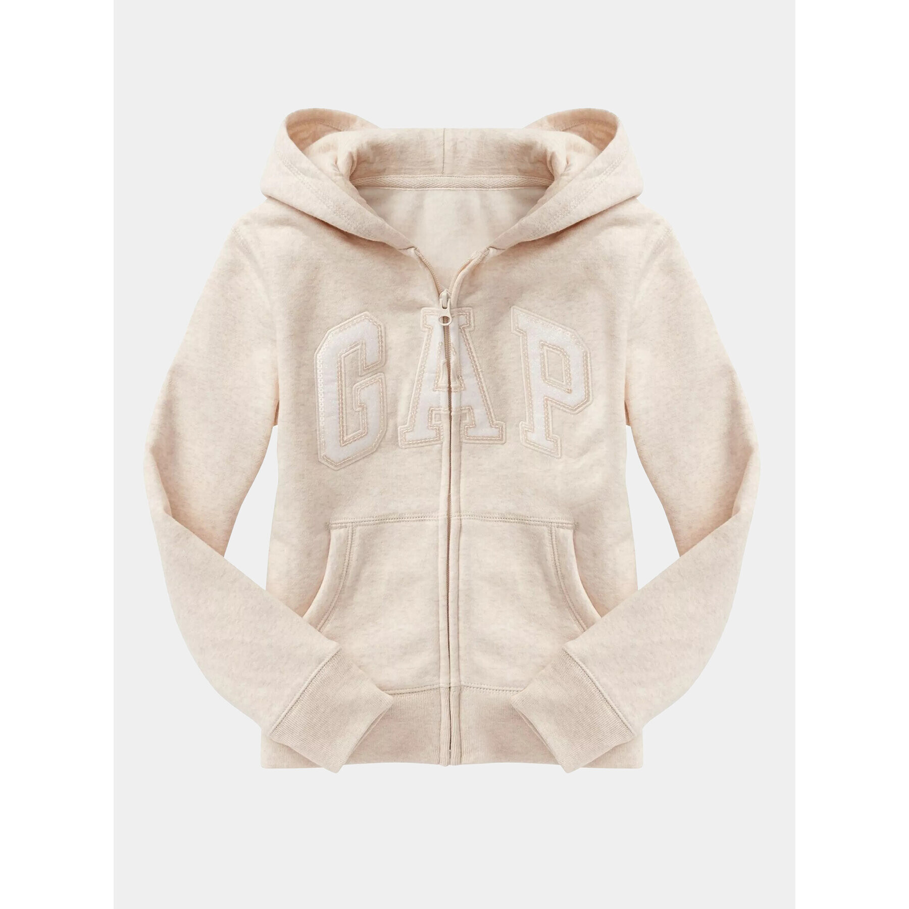 Gap Суитшърт 692277-19 Екрю Regular Fit - Pepit.bg