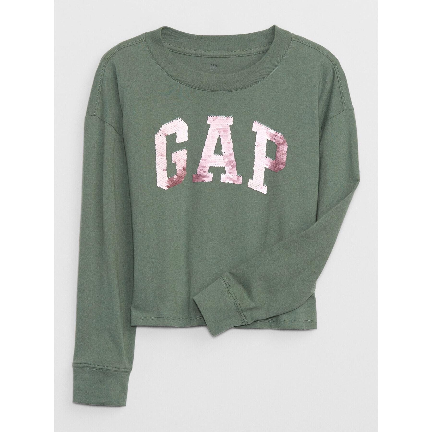 Gap Суитшърт 788206-02 Зелен Regular Fit - Pepit.bg