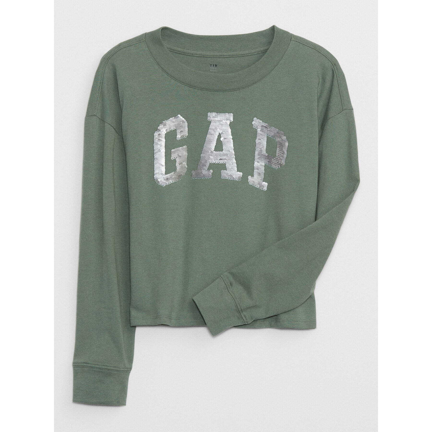 Gap Суитшърт 788206-02 Зелен Regular Fit - Pepit.bg