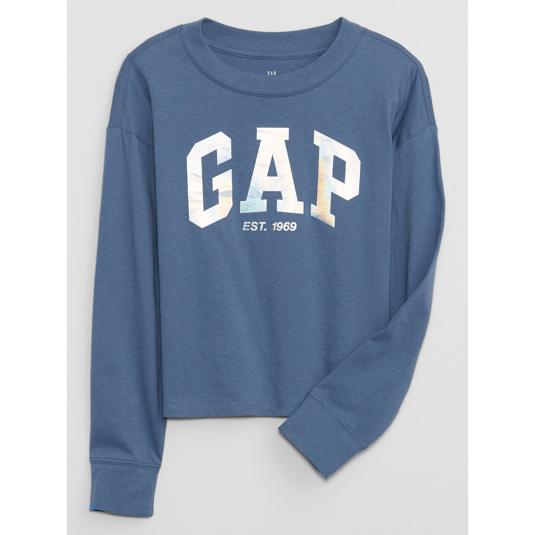 Gap Суитшърт 788206-03 Син Regular Fit - Pepit.bg