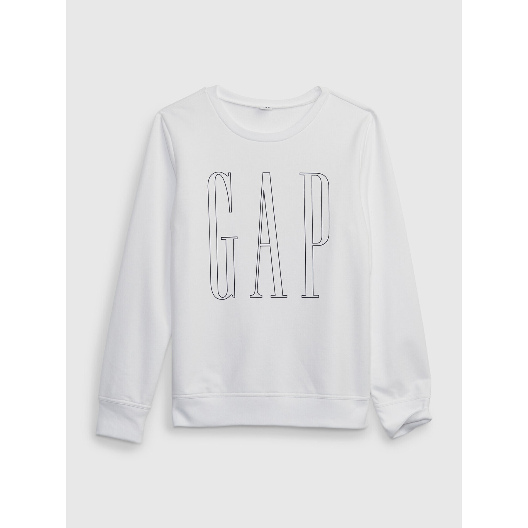 Gap Суитшърт 873575-04 Бял Regular Fit - Pepit.bg