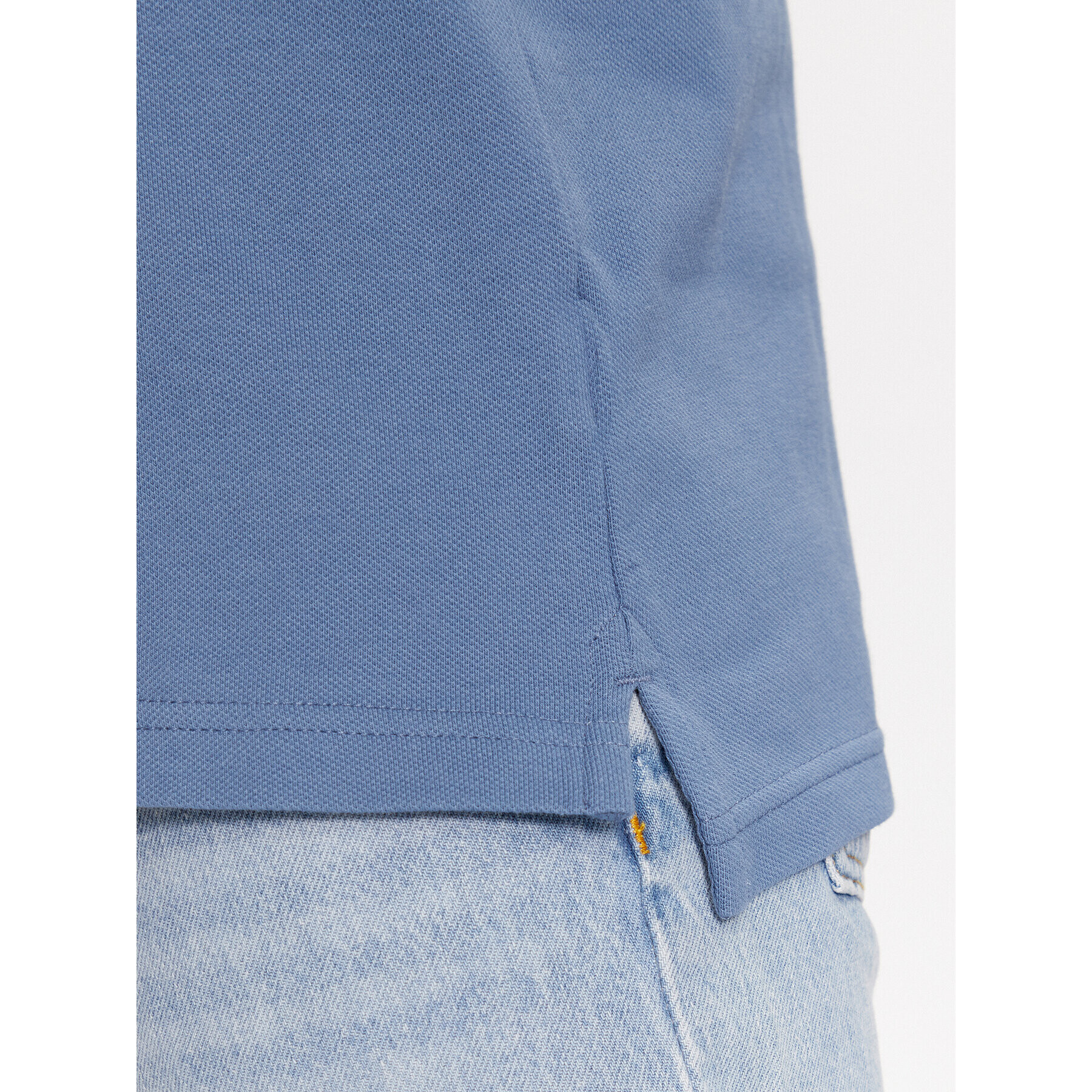 Gap Тениска с яка и копчета 586306-11 Син Regular Fit - Pepit.bg