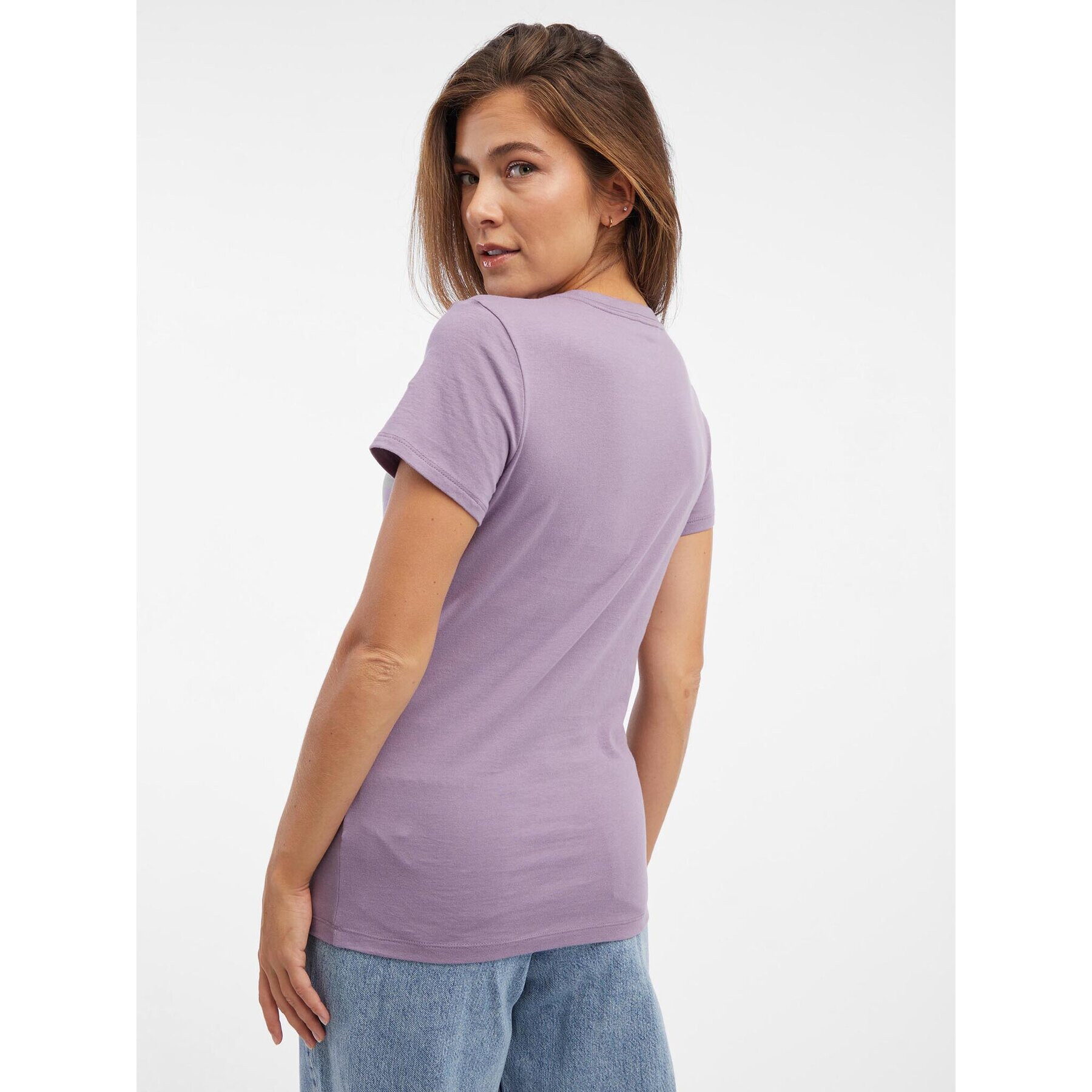 Gap Тишърт 268820-90 Виолетов Regular Fit - Pepit.bg